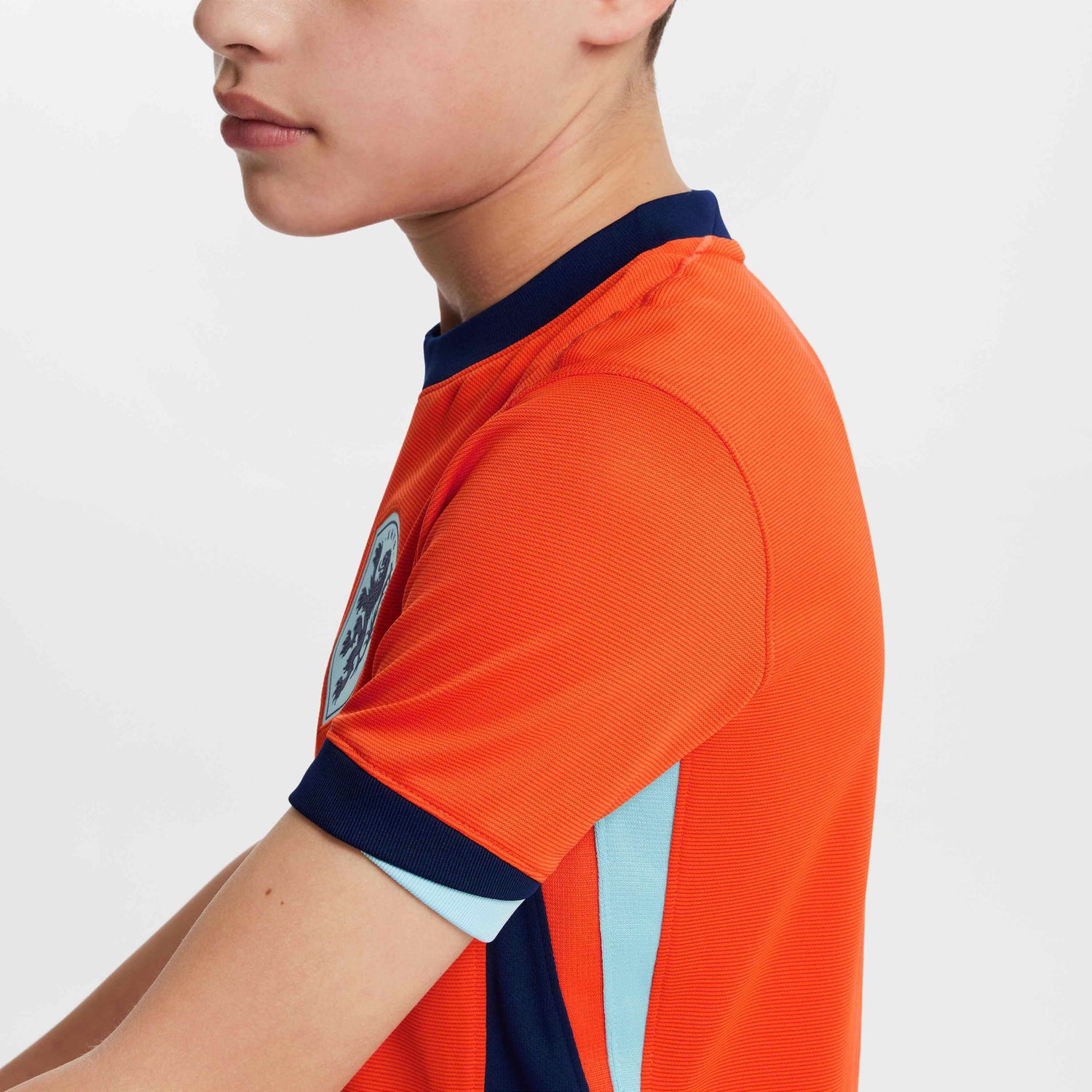Nike 2024-25 Netherlands Youth Stadium Home Jersey (Detail 2)