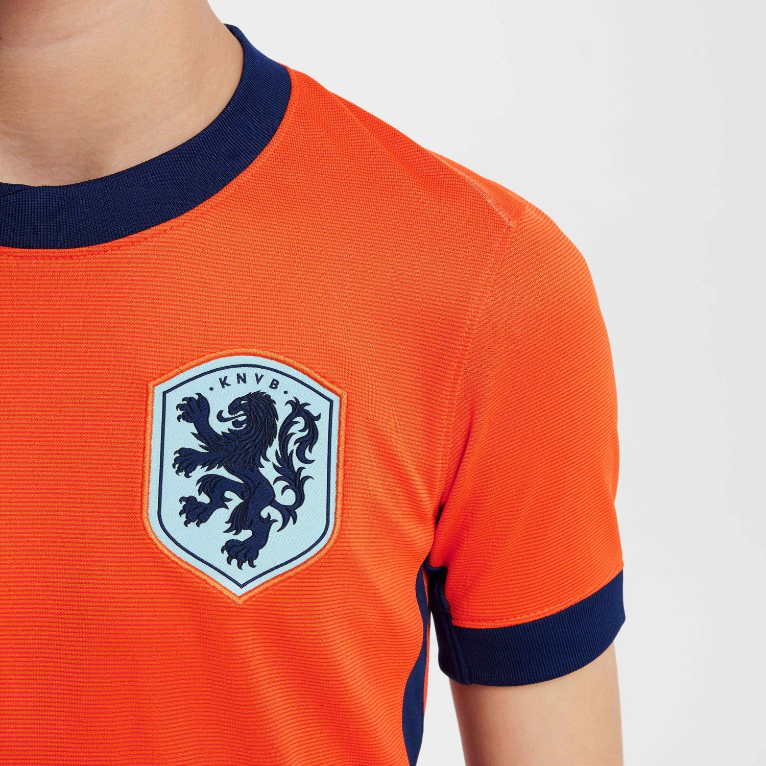 Nike 2024-25 Netherlands Youth Stadium Home Jersey (Detail 3)