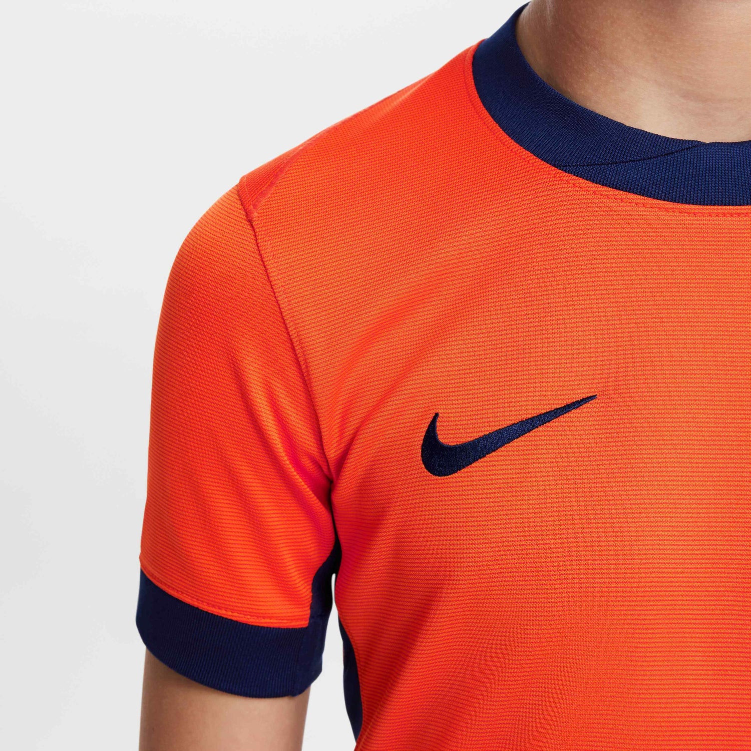 Nike 2024-25 Netherlands Youth Stadium Home Jersey (Detail 4)
