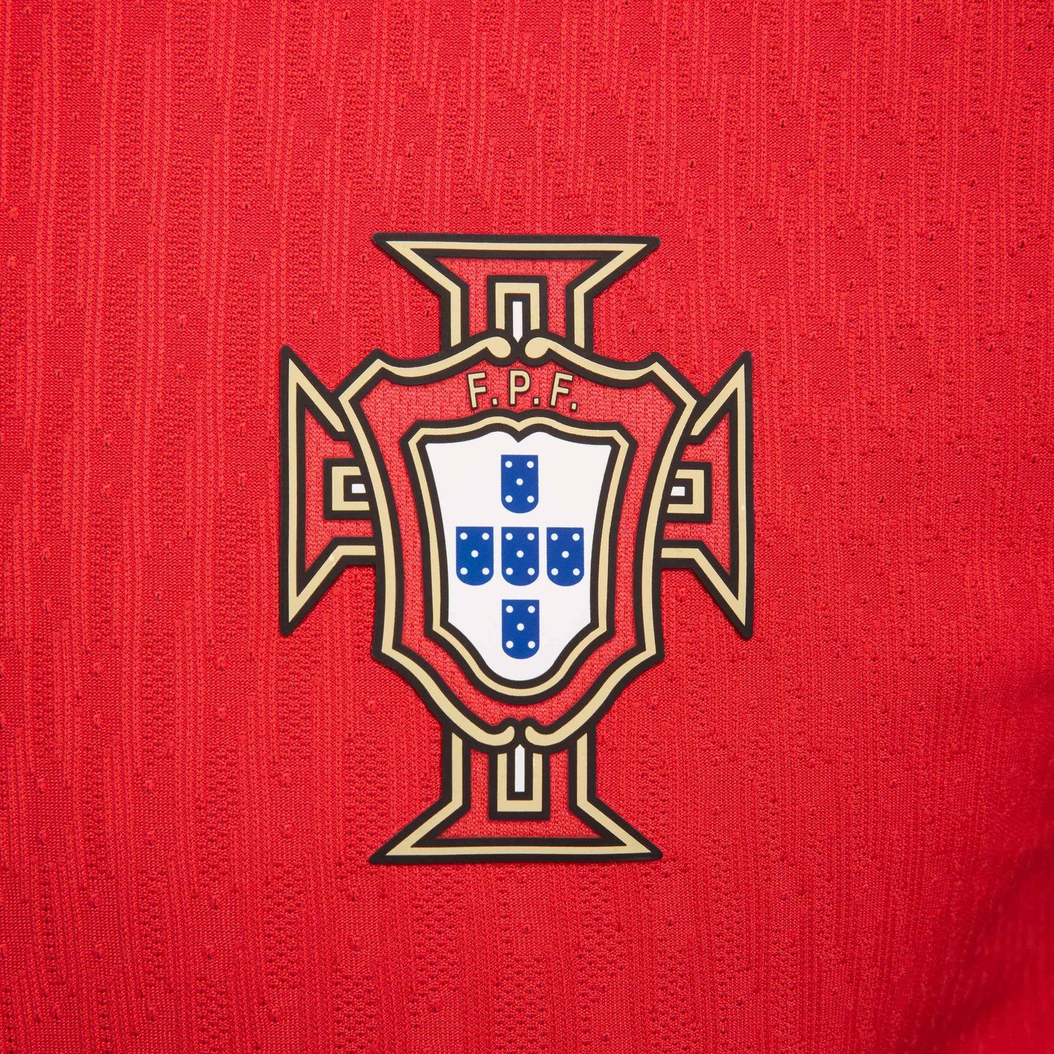 Nike 2024-25 Portugal Authentic Home Jersey (Detail 3)