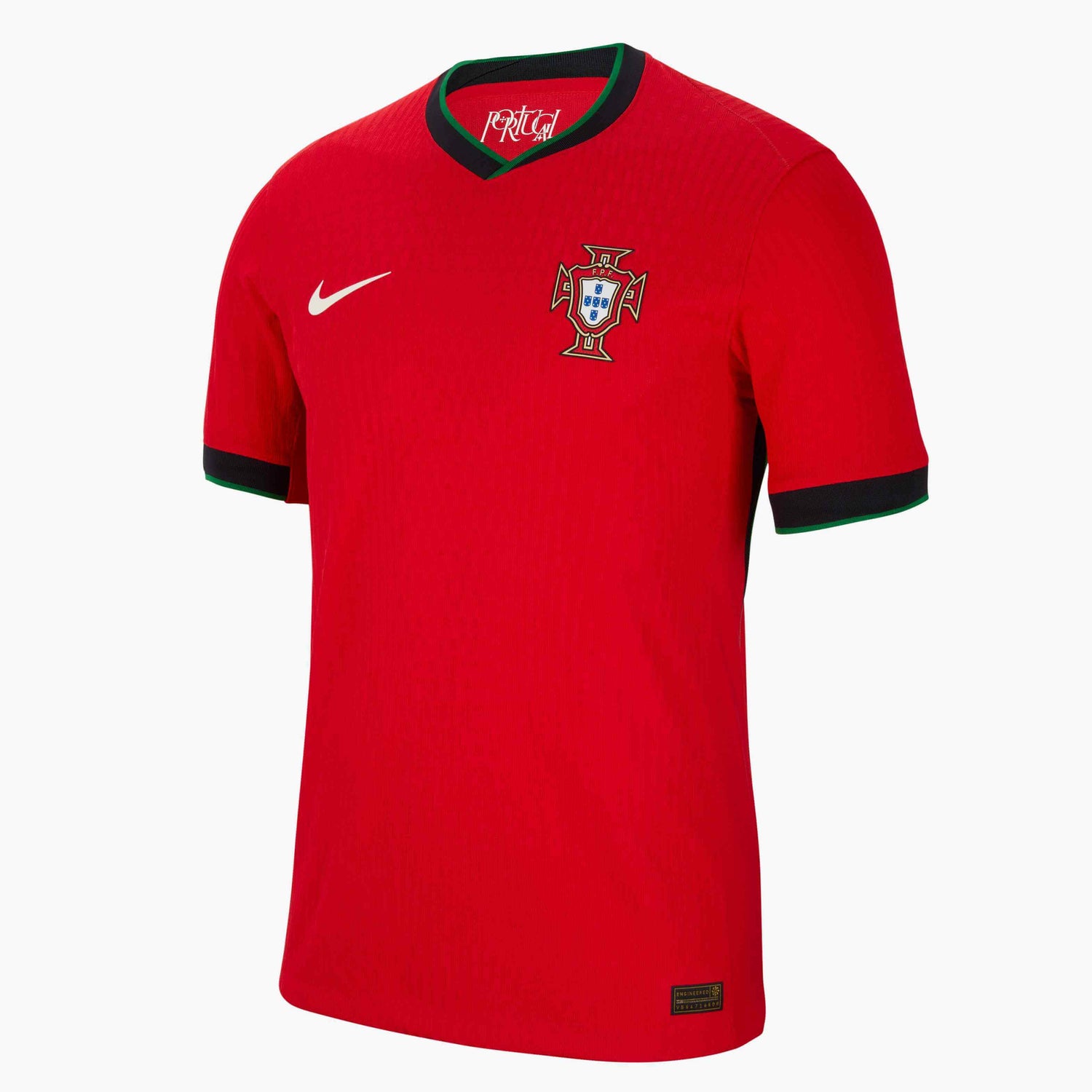 Nike 2024-25 Portugal Authentic Home Jersey (Front)