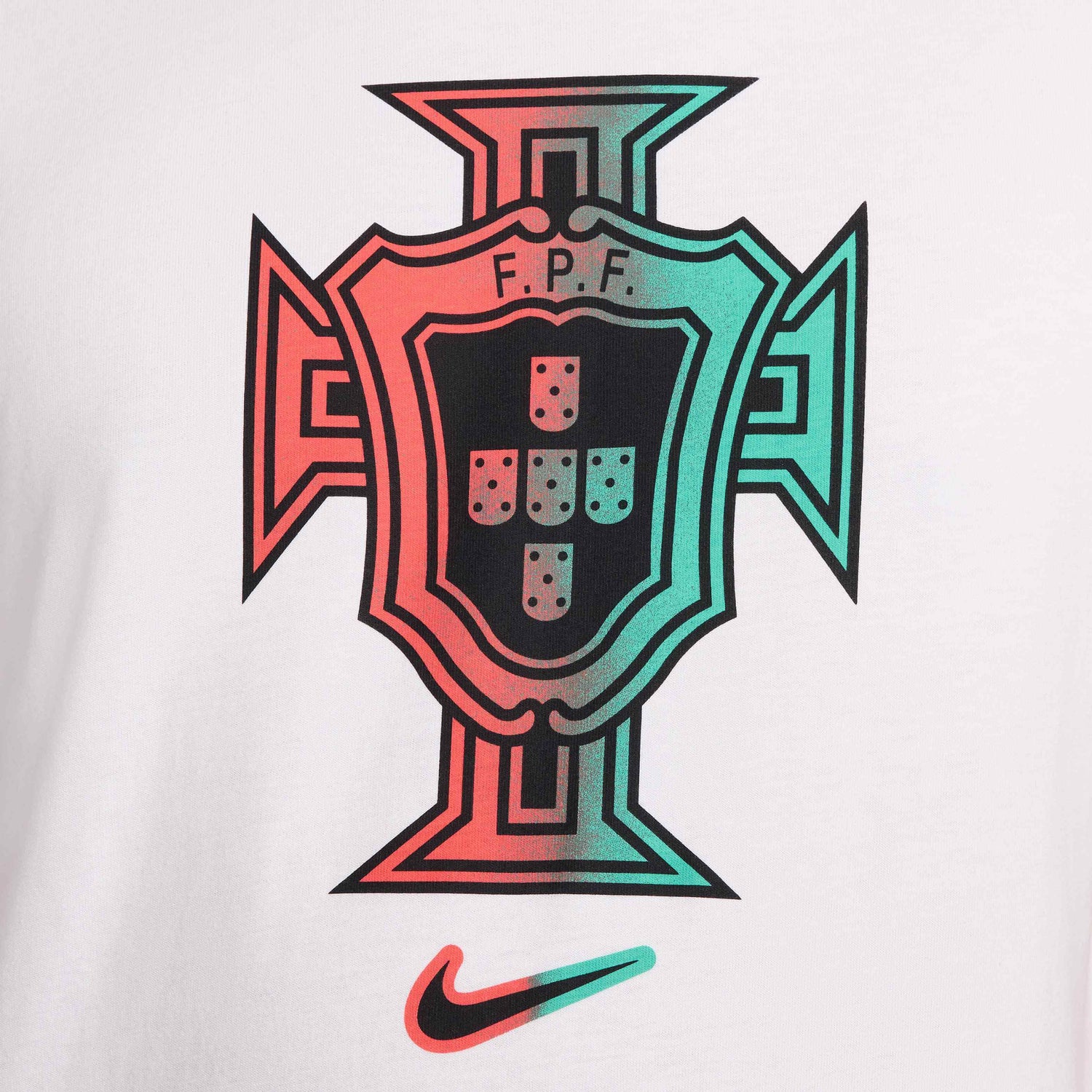 Nike 2024-25 Portugal Men's Crest T-Shirt (Detail 2)