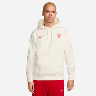 Nike 2024-25 Portugal Men's Fleece Pullover Hoodie (Model - Front)