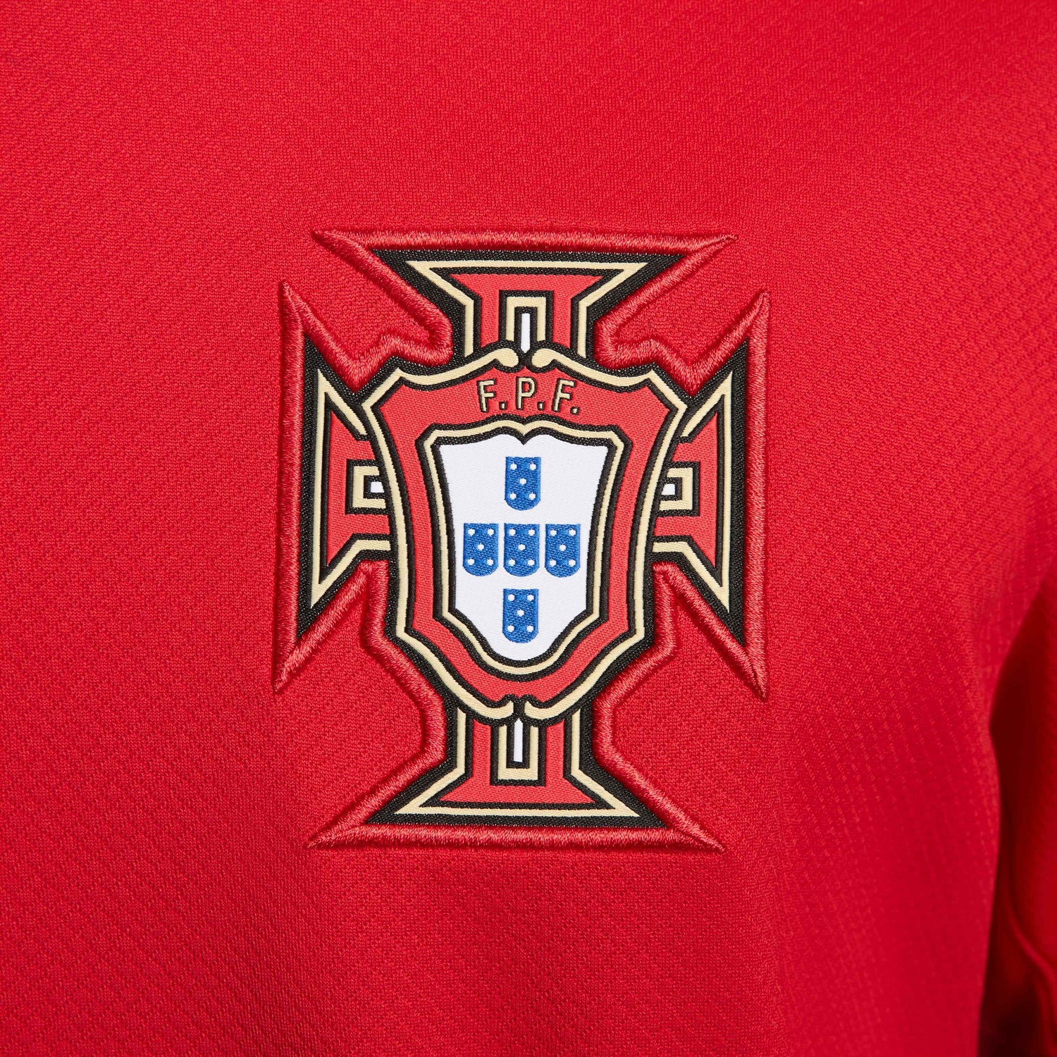 Nike 2024-25 Portugal Men's Stadium Home Jersey (Detail 3)