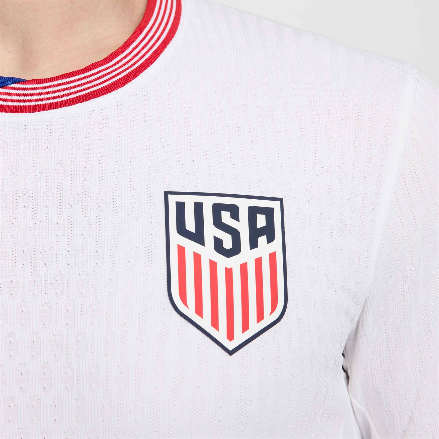 Nike 2024-25 USA Men's Authentic Home Jersey (Detail 2)