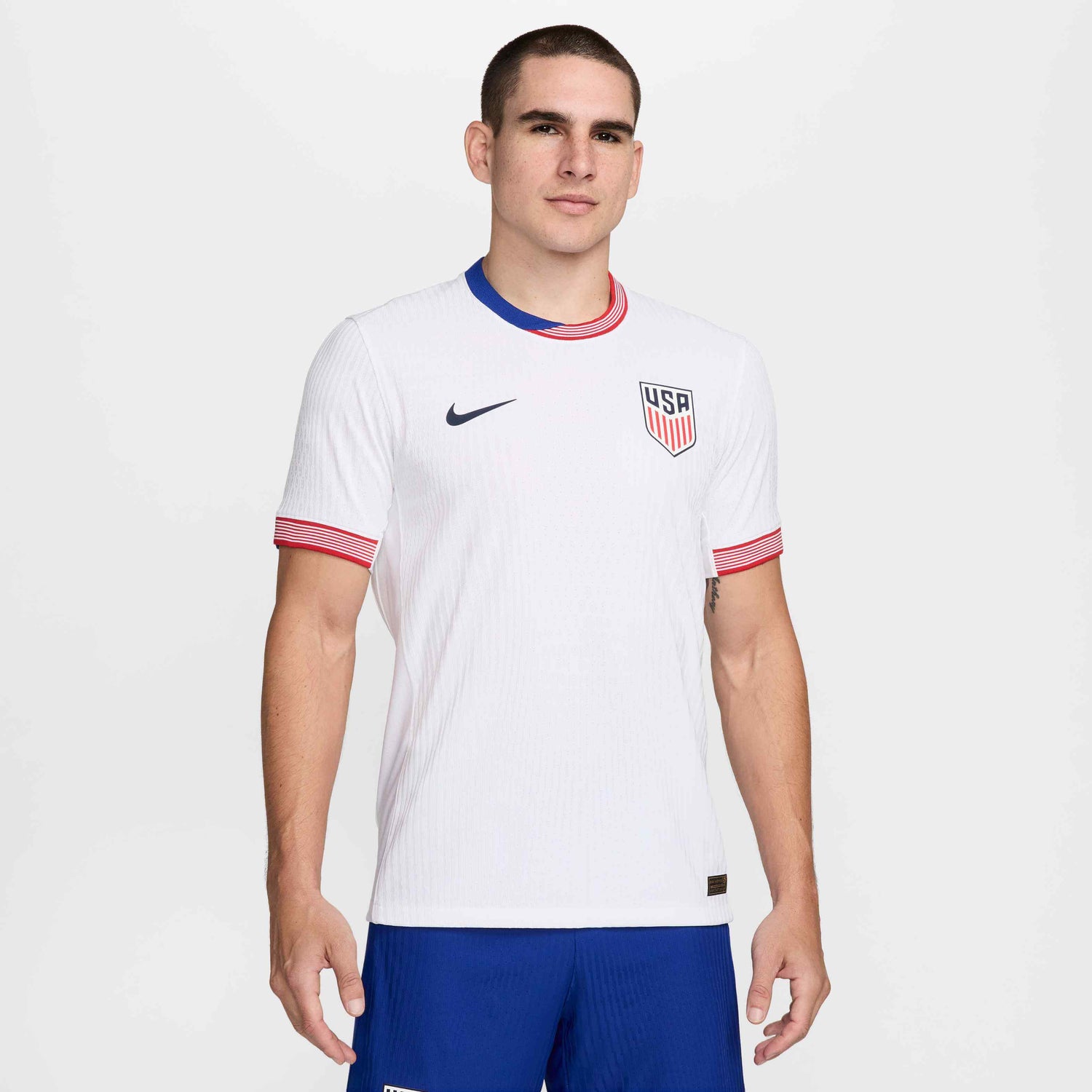 Nike 2024-25 USA Men's Authentic Home Jersey (Model - Front)