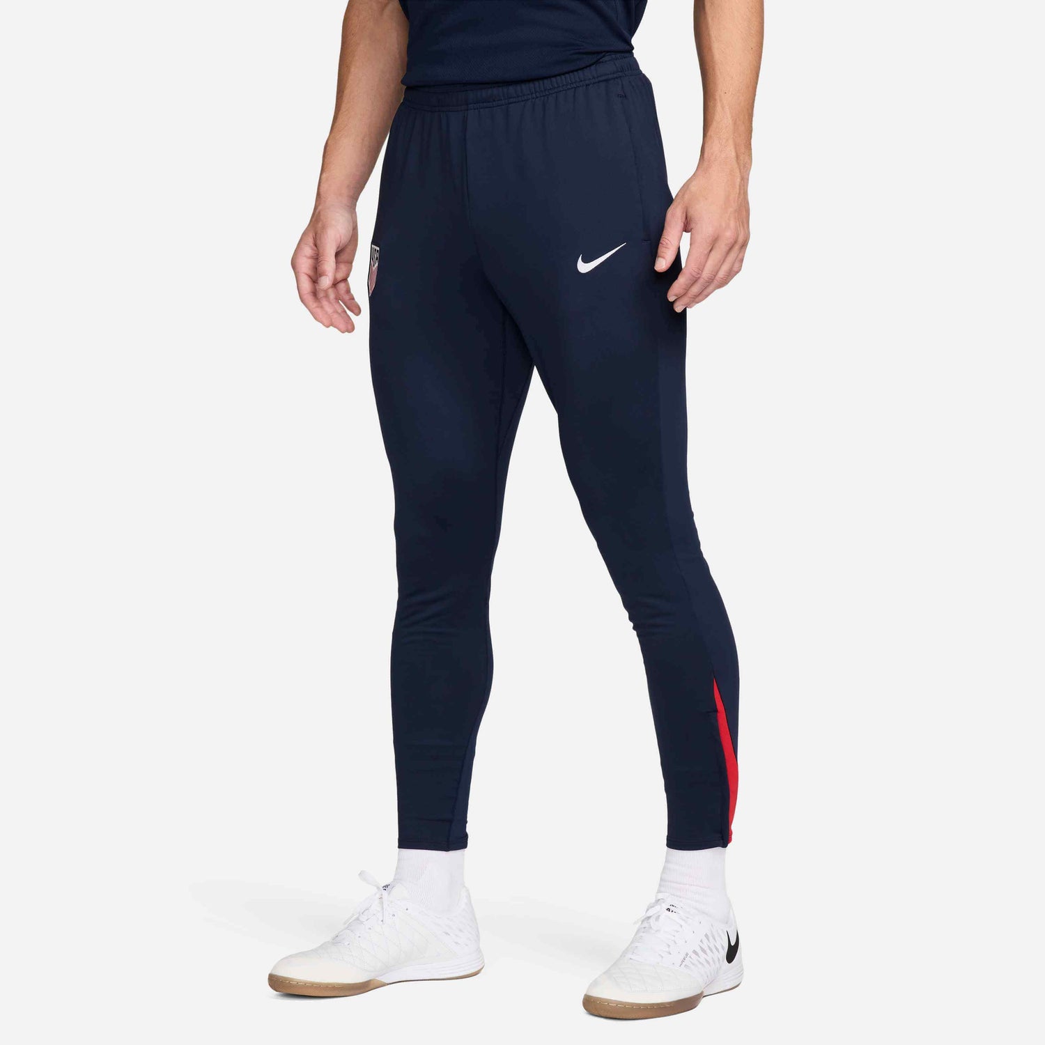 Nike 2024-25 USA Men's Dri-Fit Knit Pants (Model - Front)