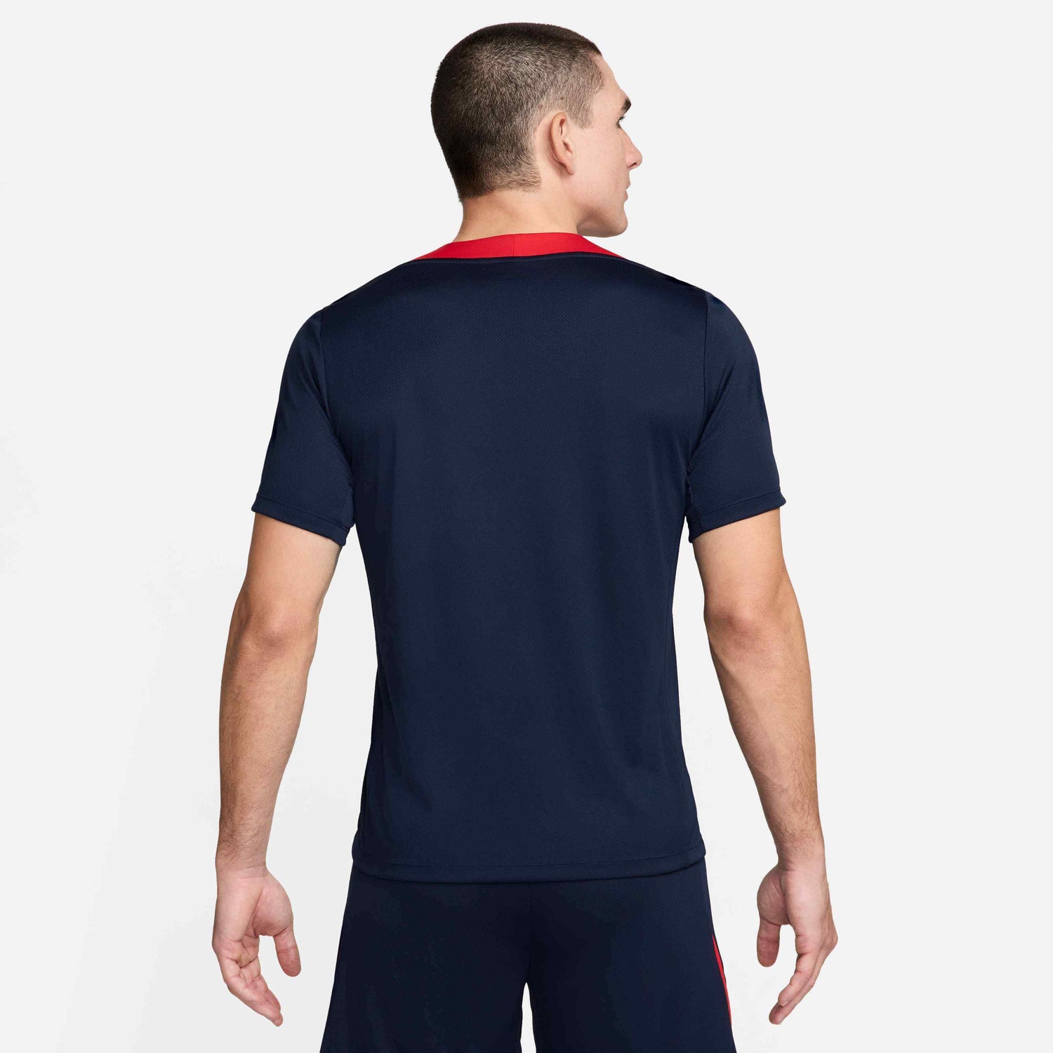 Nike 2024-25 USA Men's Dri-Fit Short-Sleeve Knit Top (Model - Back)