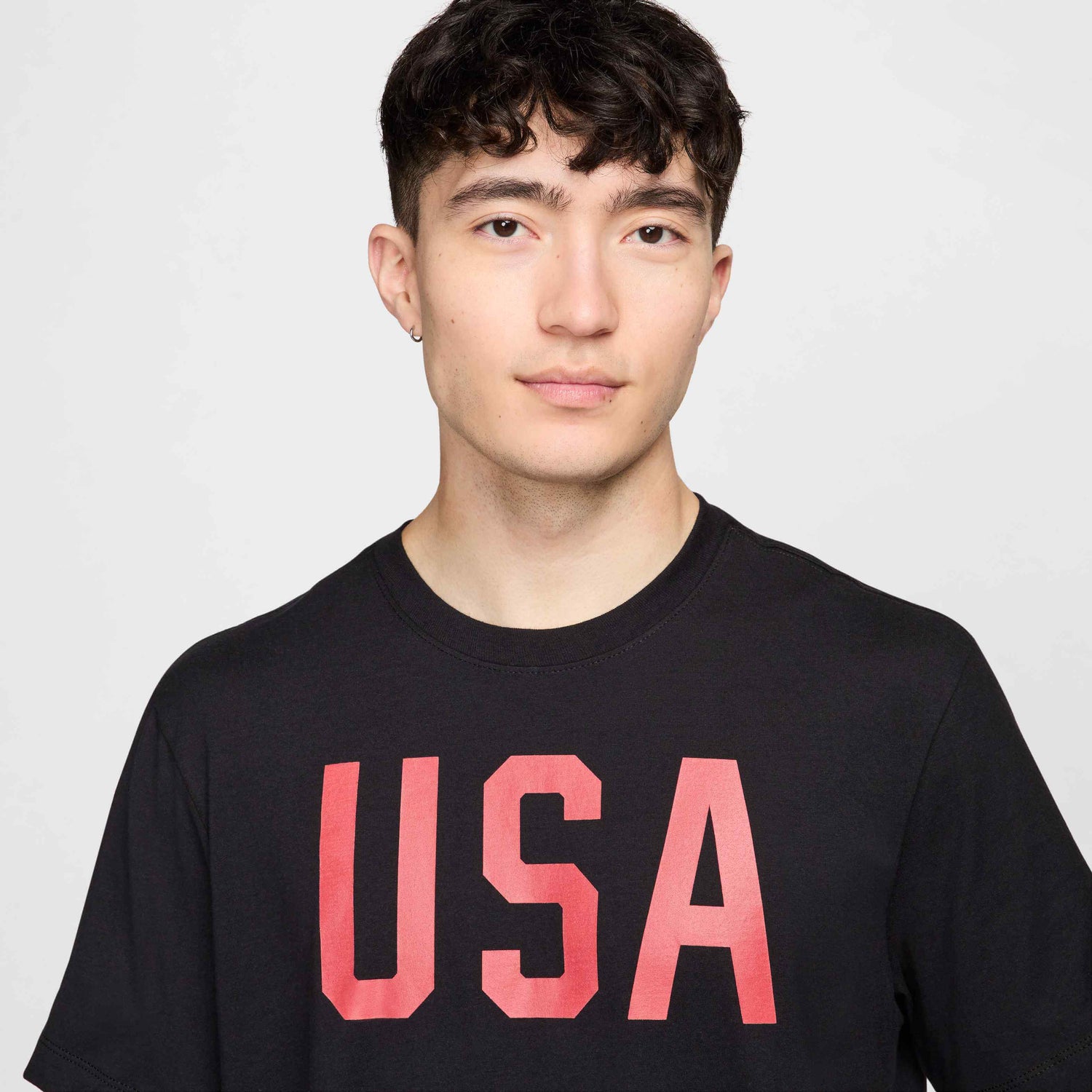 Nike 2024-25 USA Men's Light T-Shirt (Detail 1)