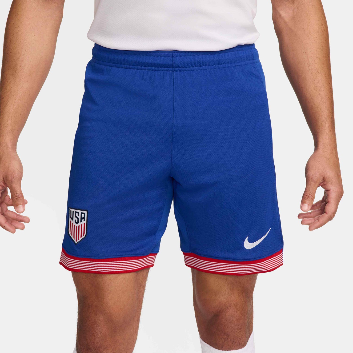 Nike 2024-25 USA Men's Stadium Home Shorts (Front)