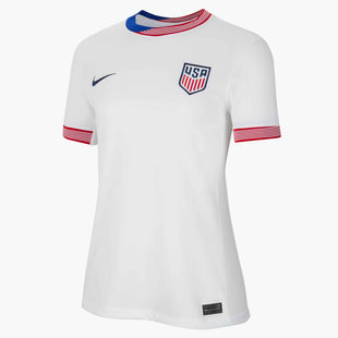 Nike 2024-25 USA Women's Stadium Home Jersey White (Front)