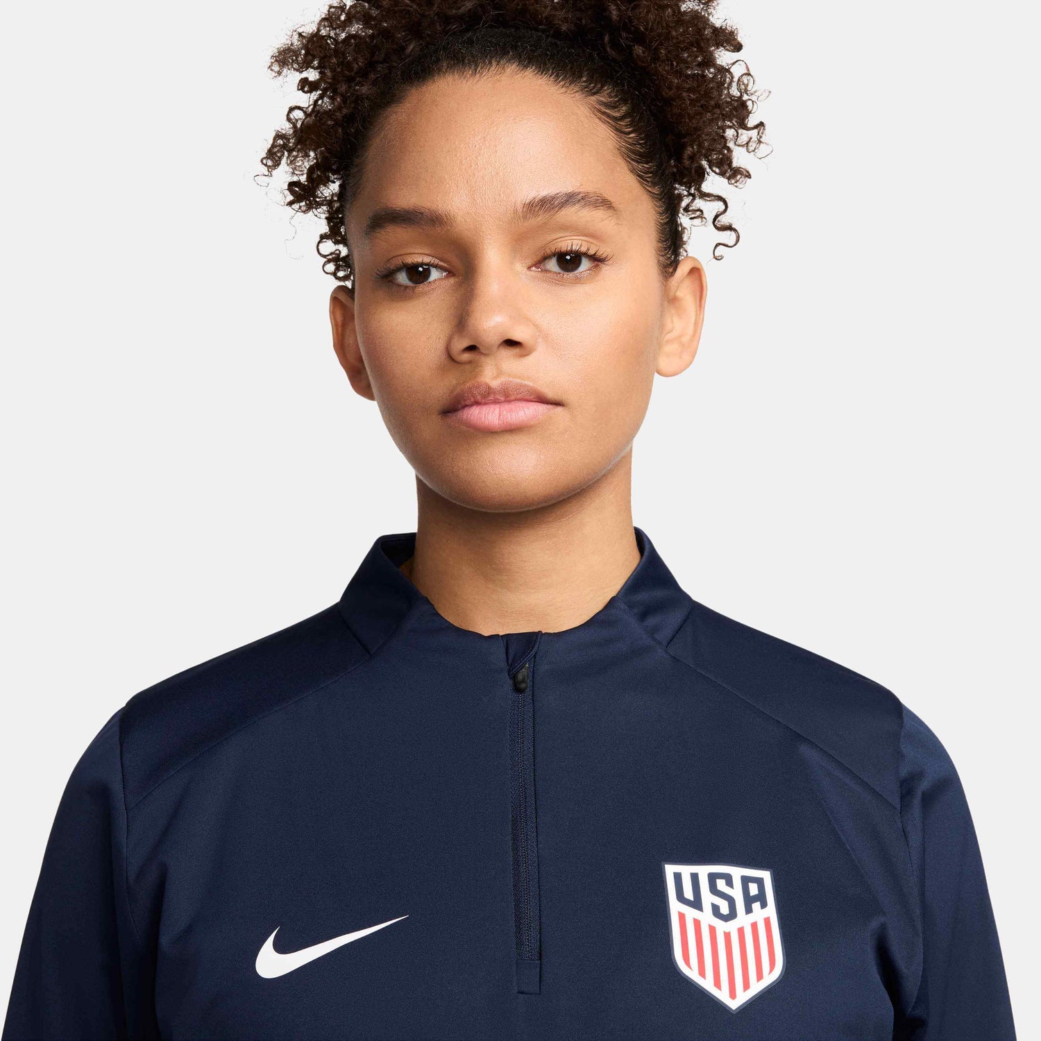 Nike 2024-25 USA Women's Storm-Fit Drill Top (Detail 1)