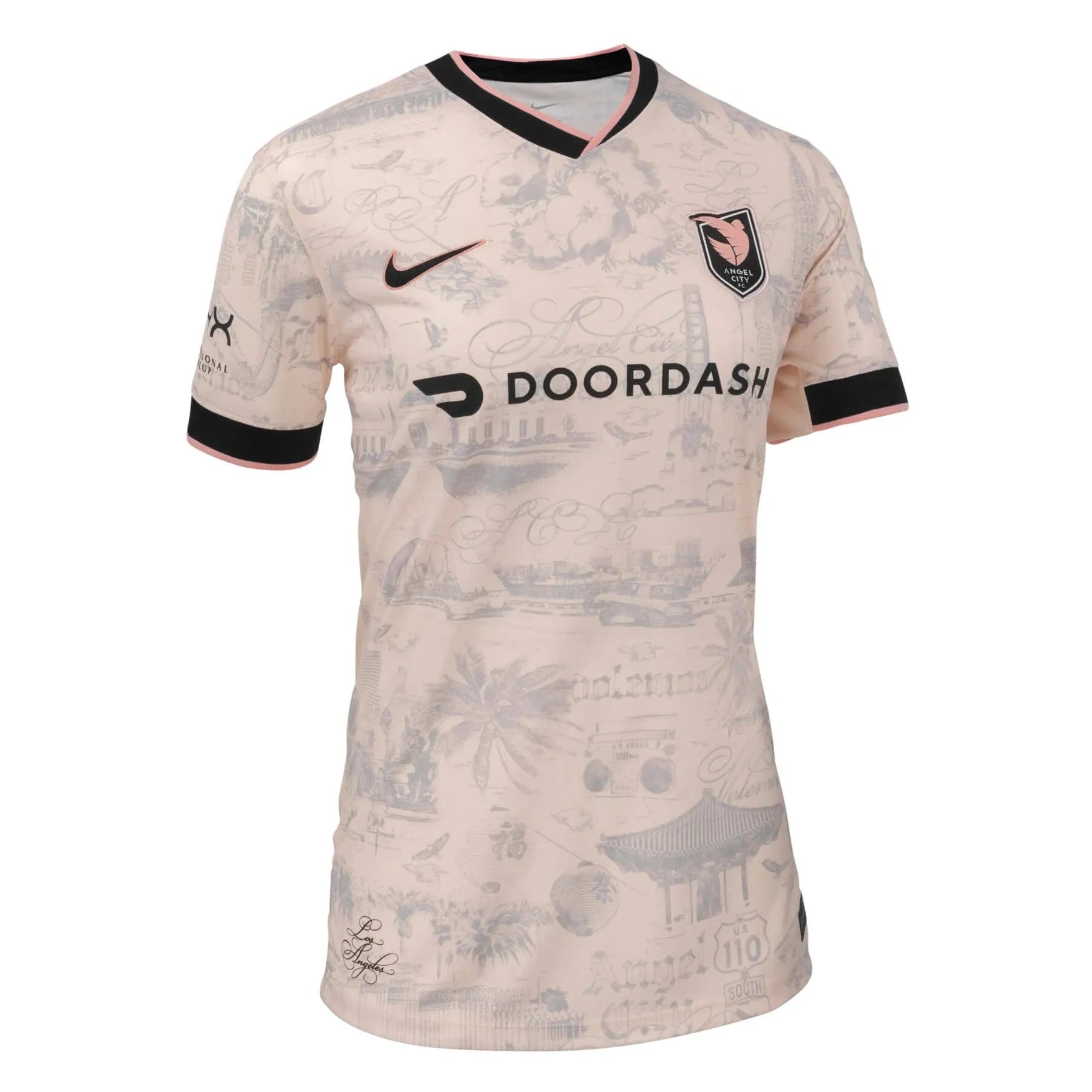 Nike 2025-26 Angel City Women's Stadium Away Soccer Jersey (Lateral - Front 2)