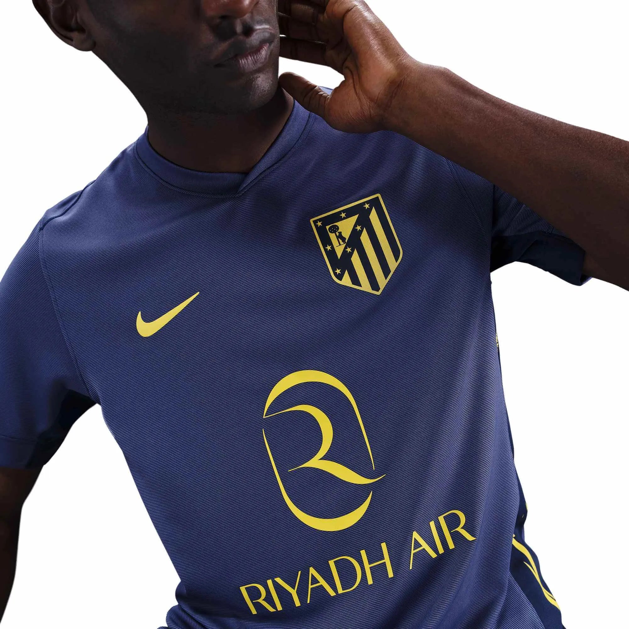 Nike 2025-26 Atletico Madrid Men's Stadium Away Soccer Jersey (Detail 2)