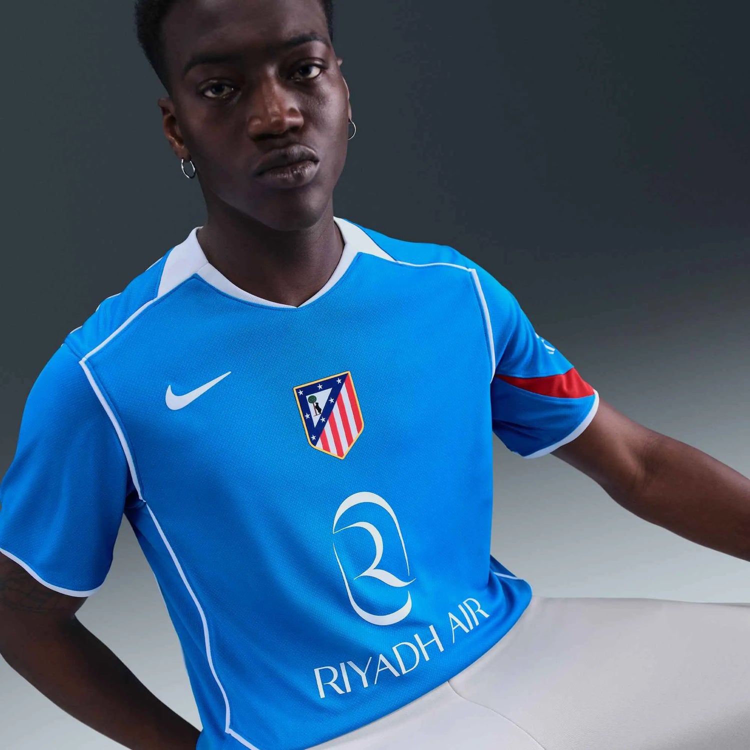 Nike 2025-26 Atletico Madrid Men's Stadium Third Soccer Jersey (Detail 2)