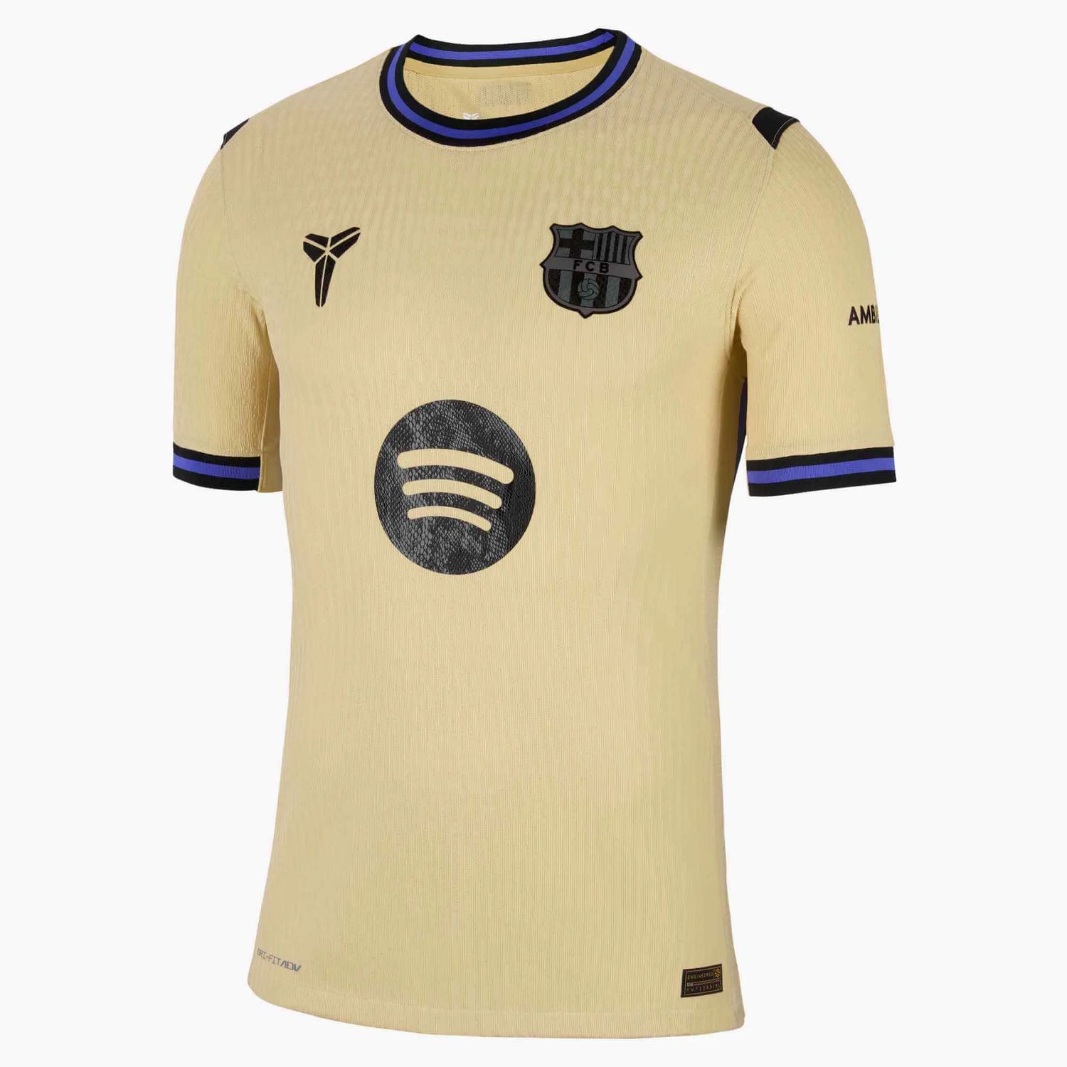 Nike 2025-26 Barcelona Men's Authentic Away Soccer Jersey (Front)