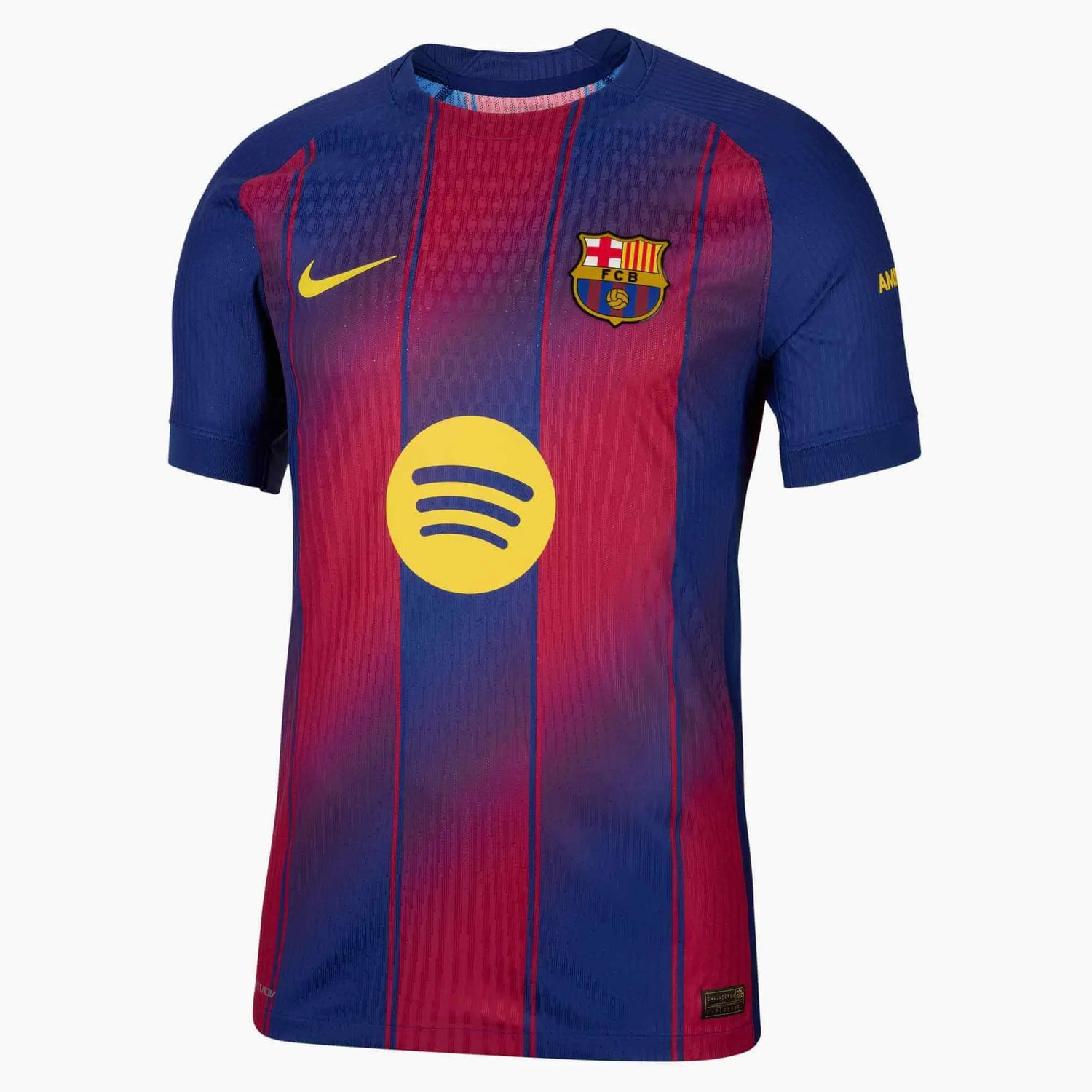 Nike 2025-26 Barcelona Men's Authentic Home Soccer Jersey (Front)