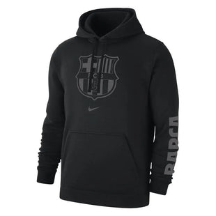 Nike 2025-26 Barcelona Men's Club Fleece Pullover Hoody (Front)