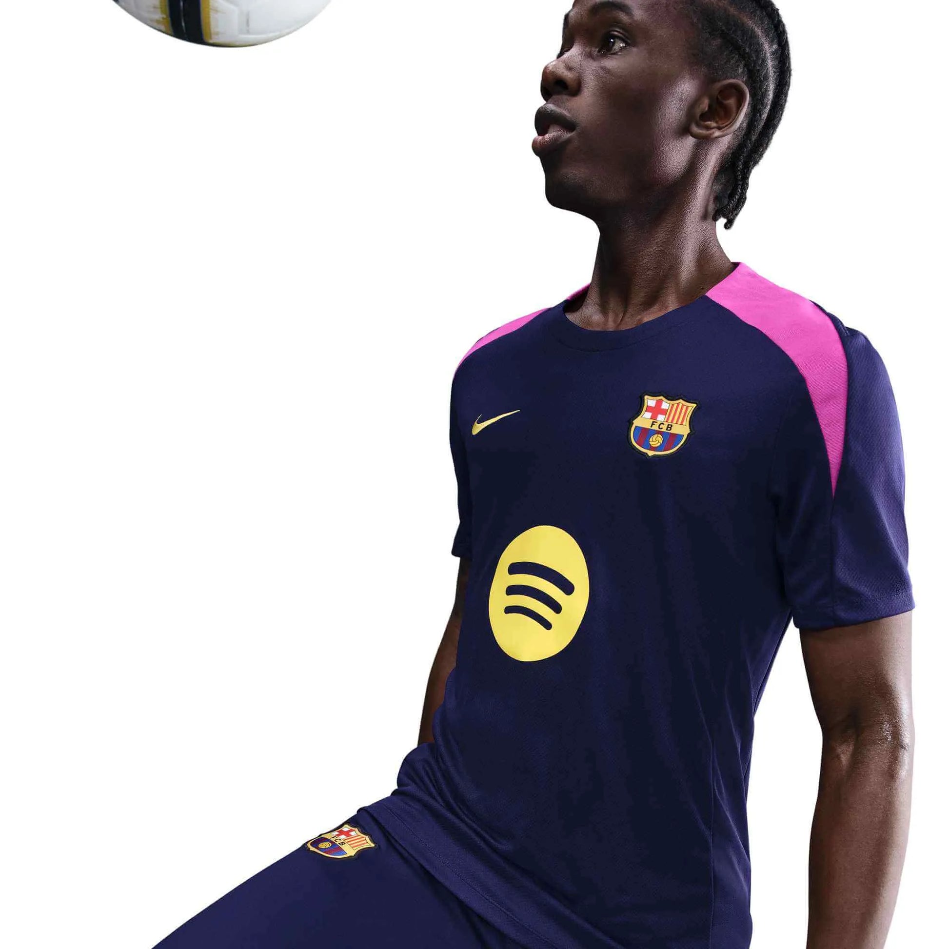 Nike 2025-26 Barcelona Men's DF Strike Top (Side)