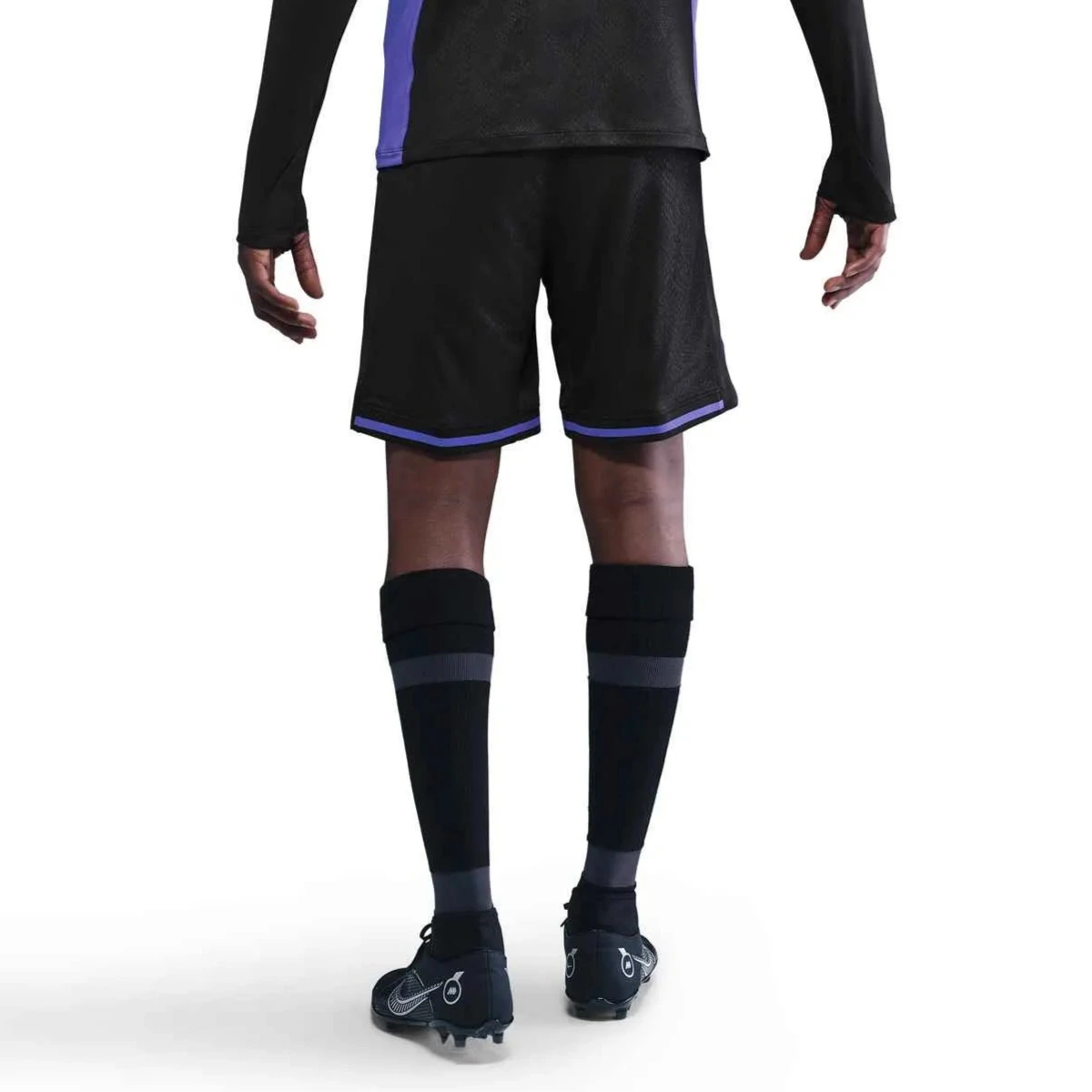 Nike 2025-26 Barcelona Men's Stadium Away Shorts (Model - Back)