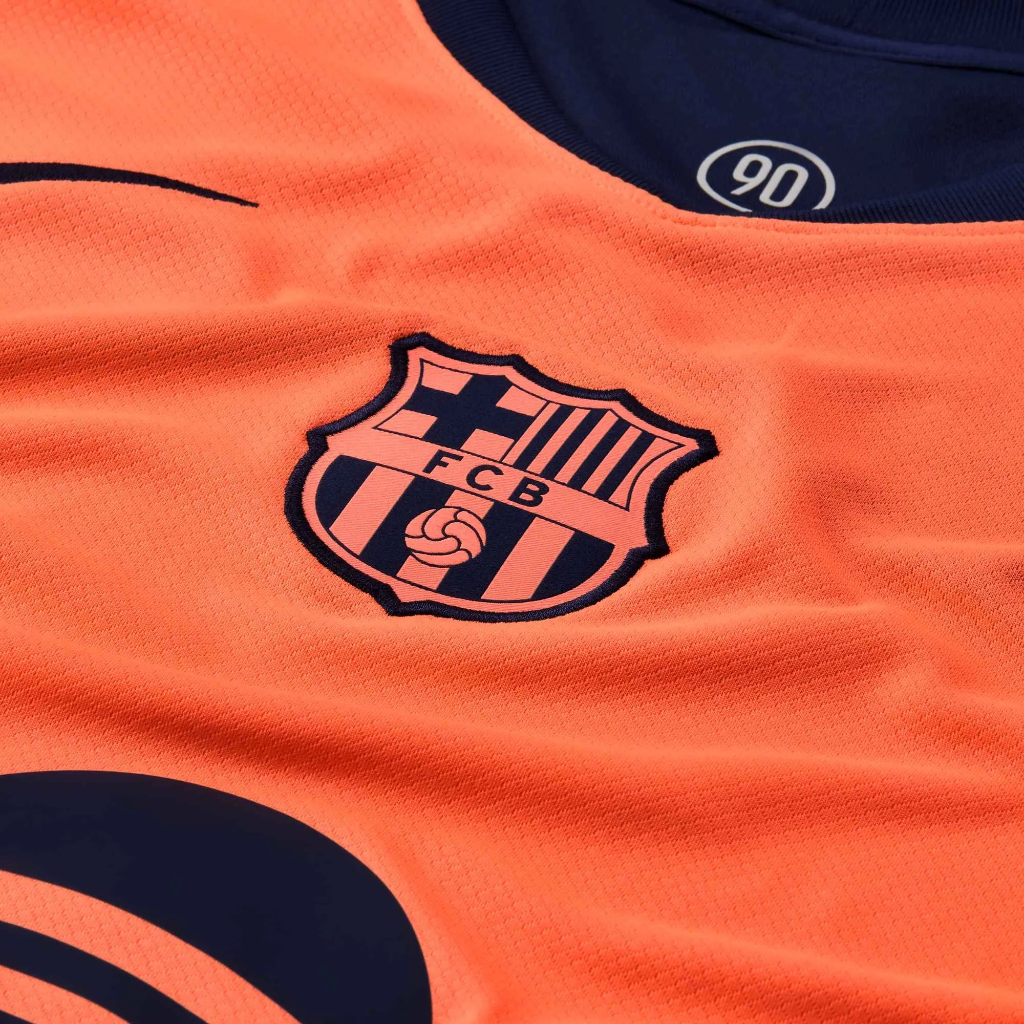 Nike 2025-26 Barcelona Men's Stadium Third Soccer Jersey (Detail 4)