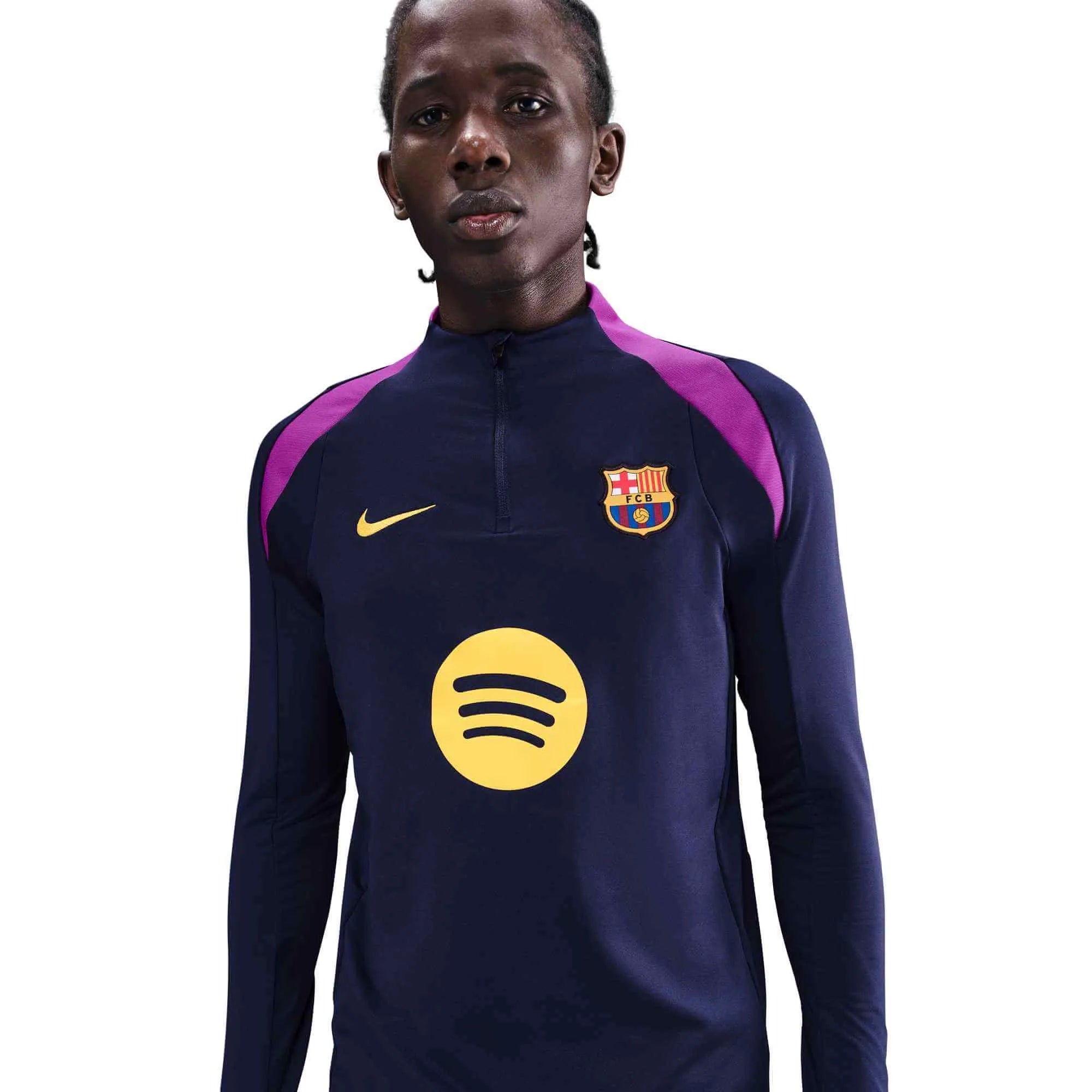 Nike 2025-26 Barcelona Men's Strike Drill Top (Front)