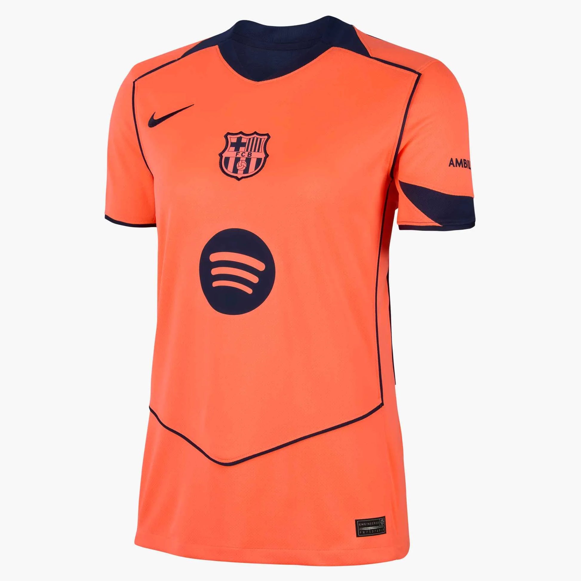Nike 2025-26 Barcelona Women's Stadium Third Soccer Jersey (Front)
