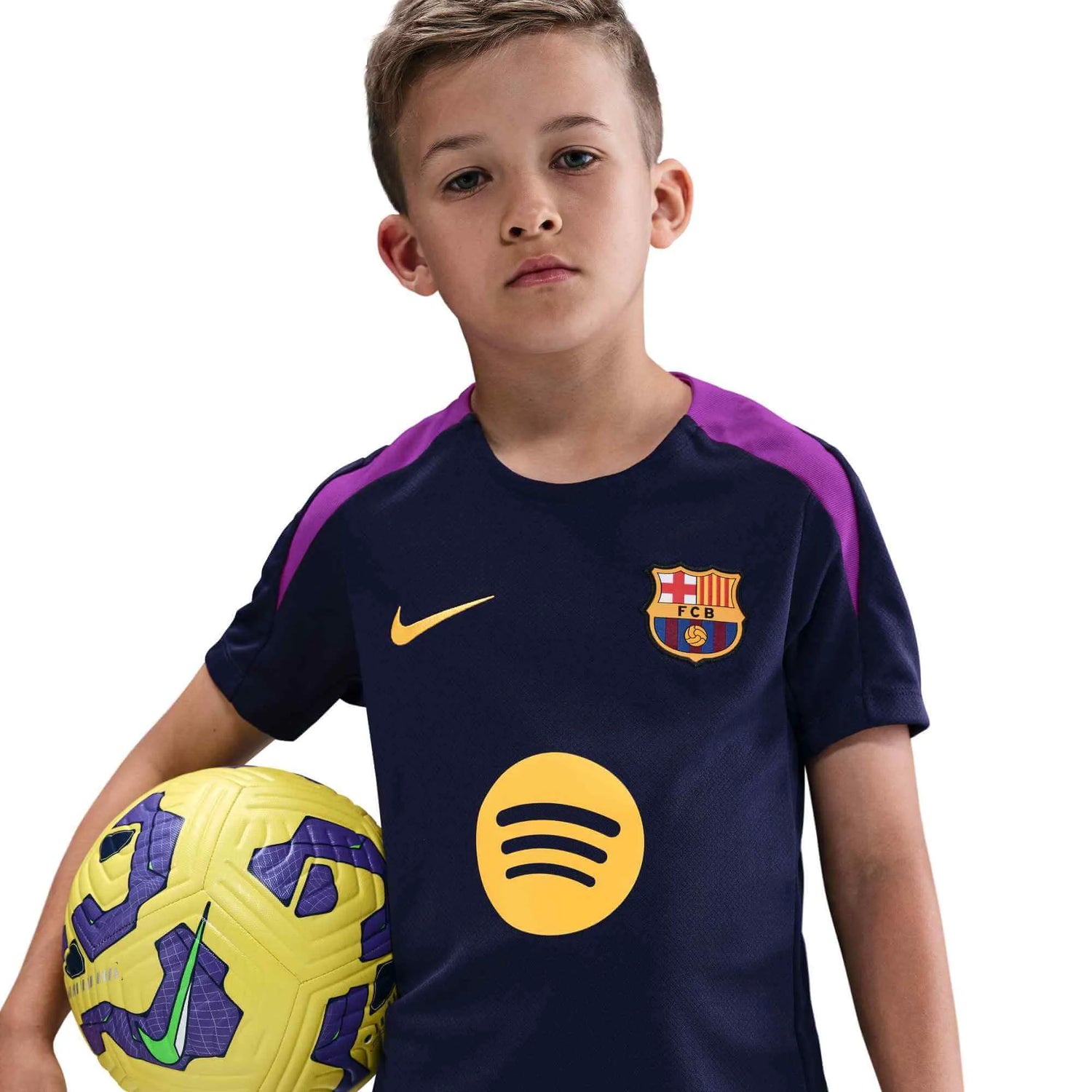 Nike 2025-26 Barcelona Youth DF Strike Top (Detail 1)
