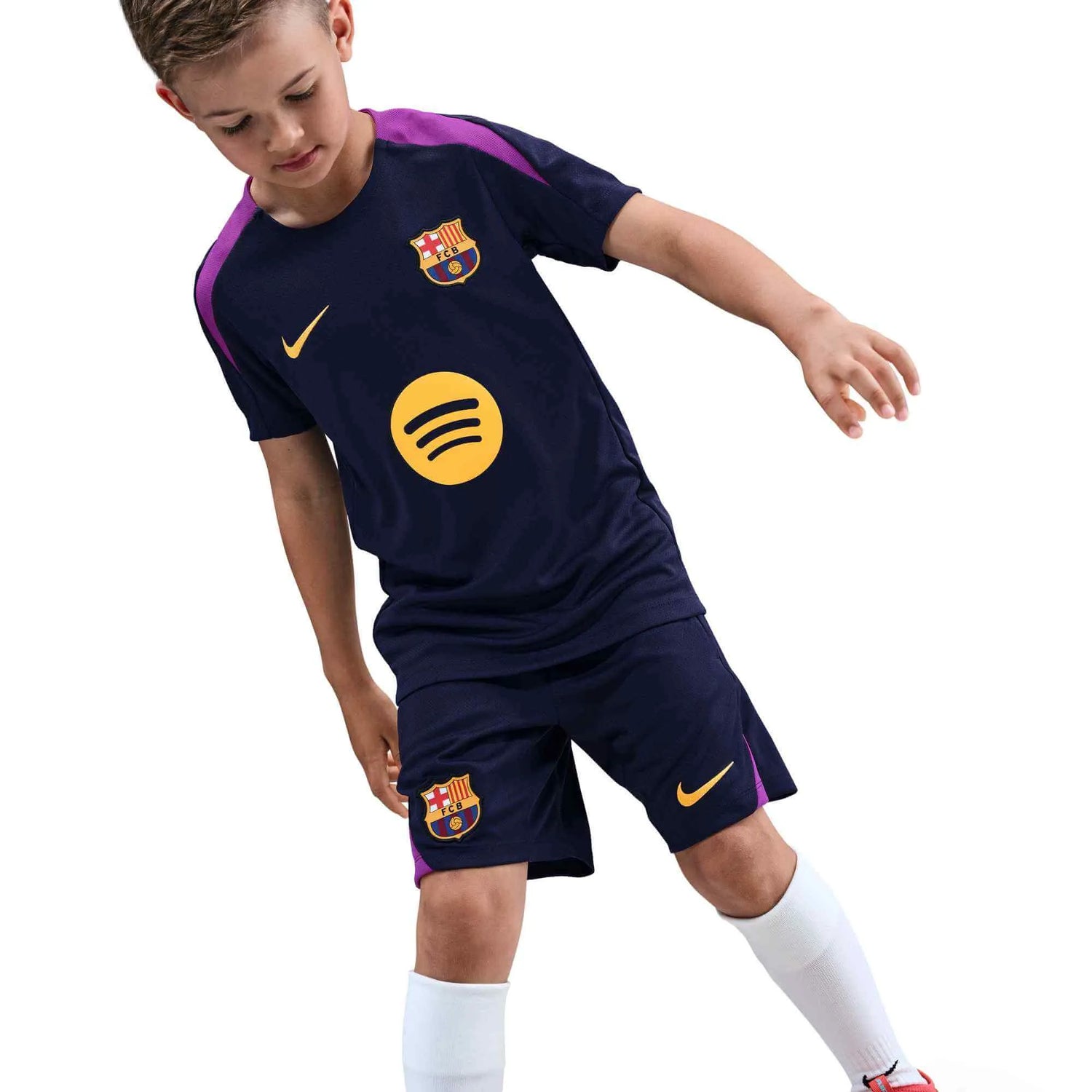 Nike 2025-26 Barcelona Youth DF Strike Top (Front)