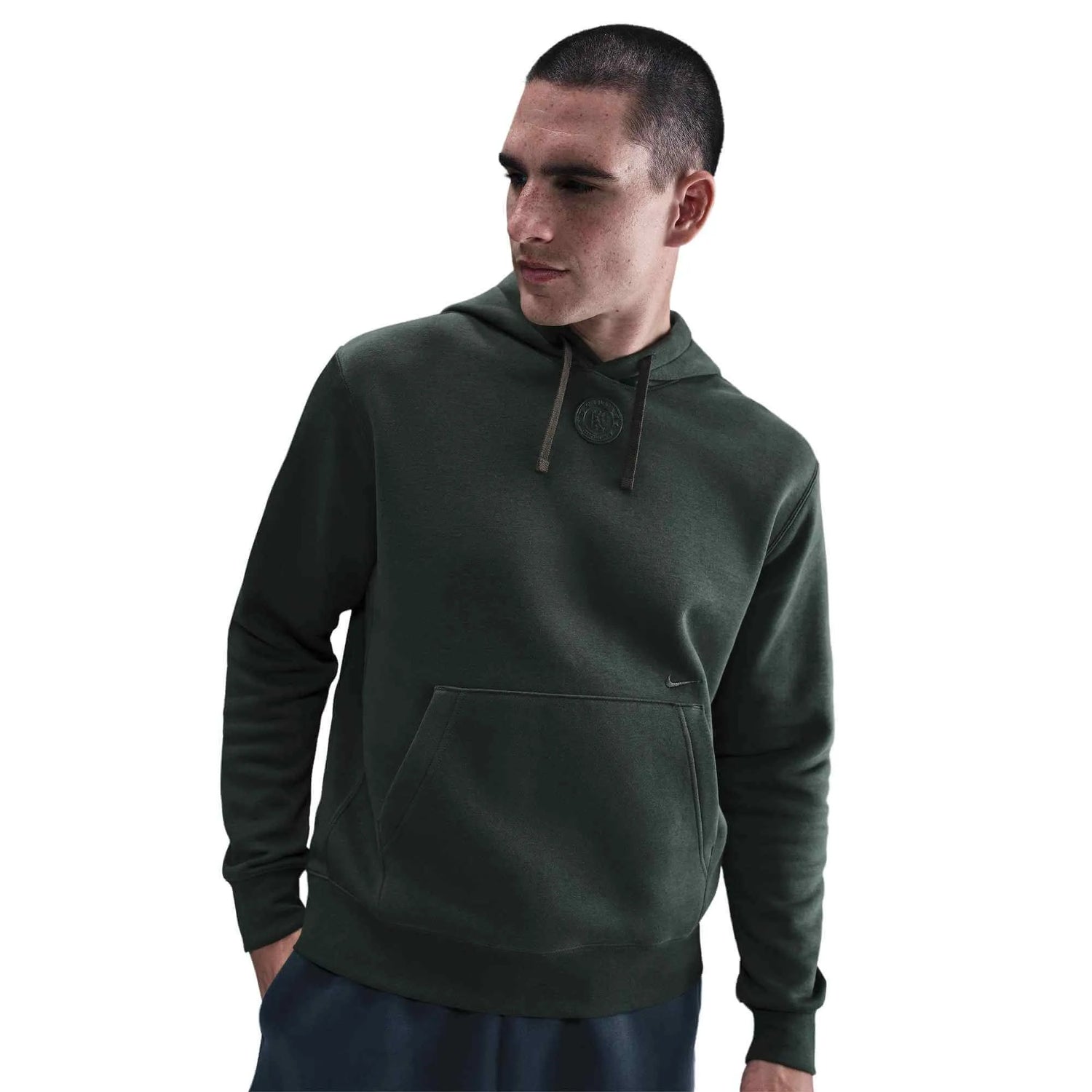 Nike 2025-26 Chelsea Men's Club Pullover Hoodie (Front)