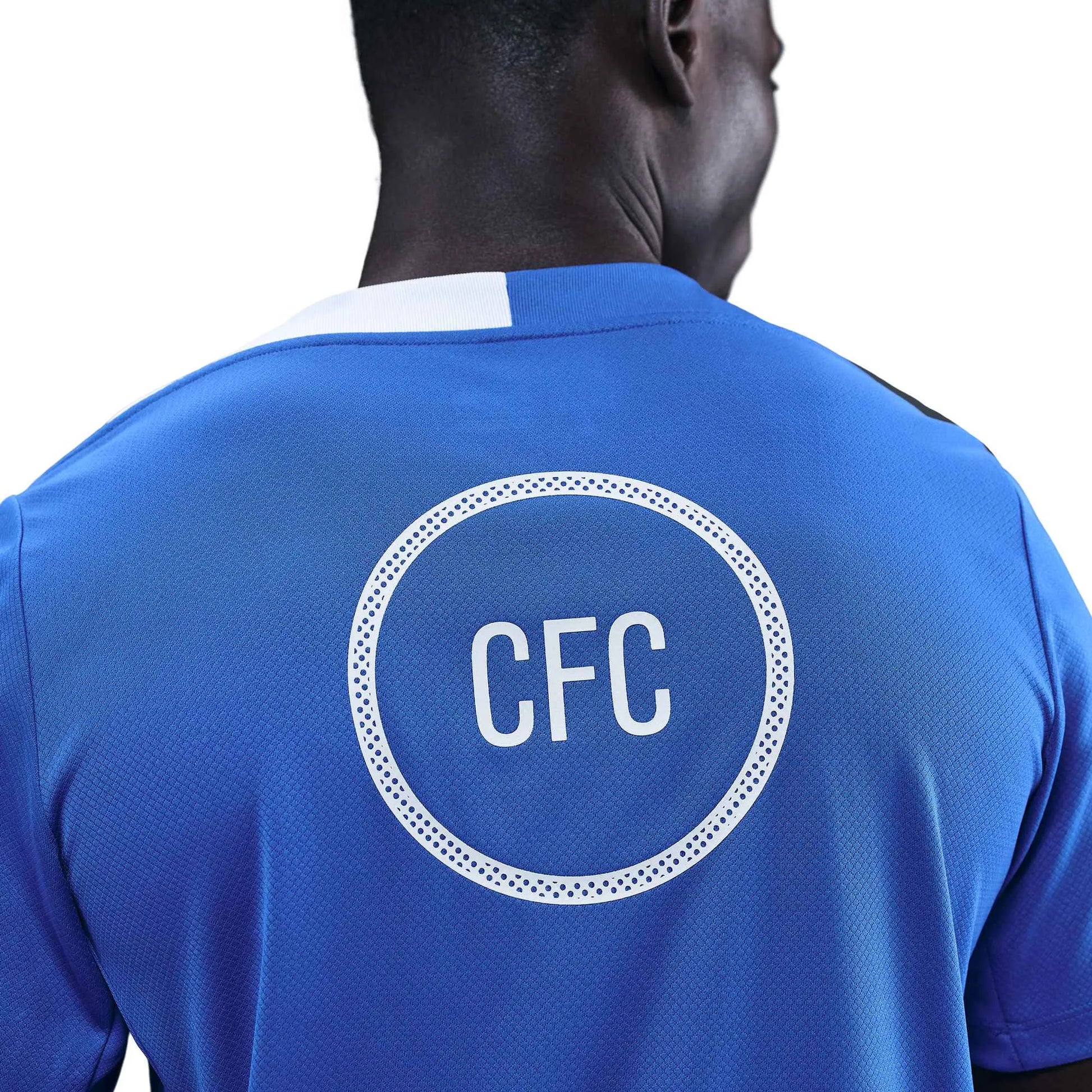 Nike 2025-26 Chelsea Men's DF Strike Top Game Royal/Game Royal/Field Silver (Back)