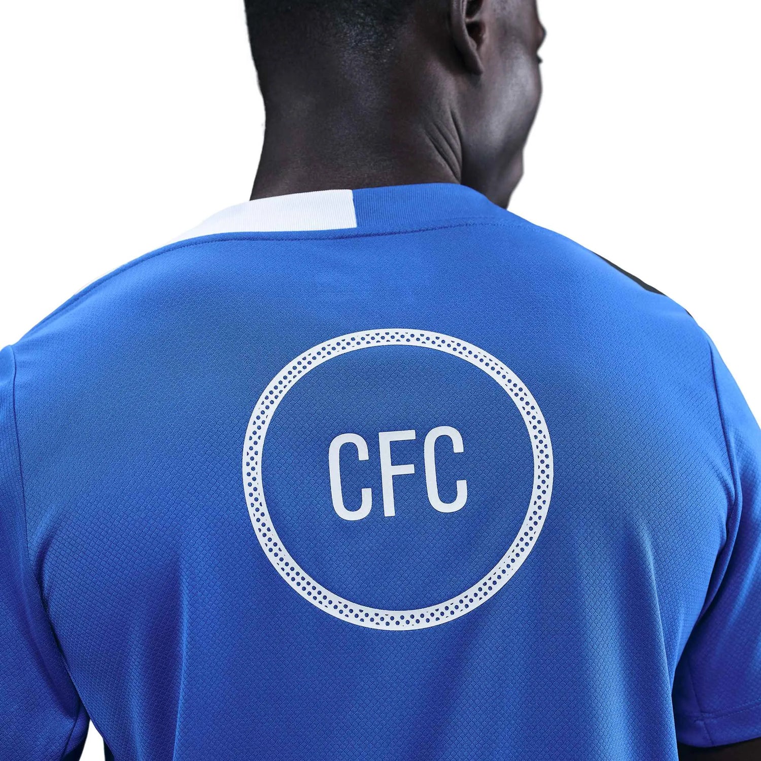Nike 2025-26 Chelsea Men's DF Strike Top Game Royal/Game Royal/Field Silver (Back)