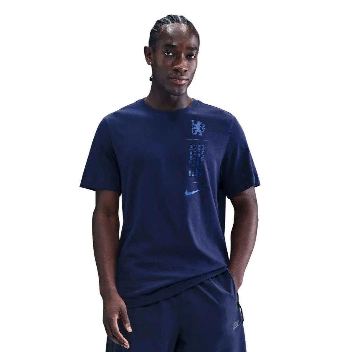 Nike 2025-26 Chelsea Men's Football Tee (Model - Front)