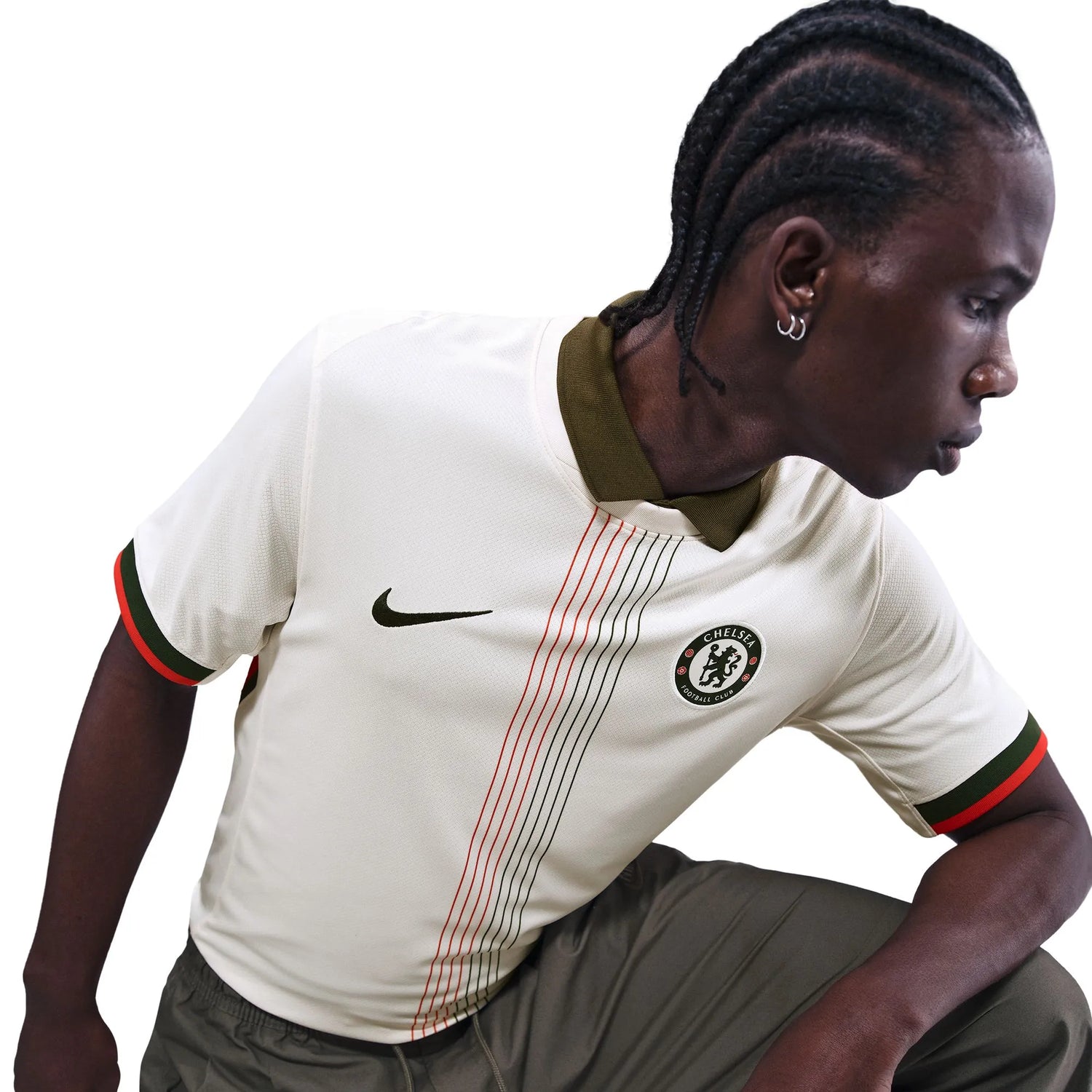 Nike 2025-26 Chelsea Men's Stadium Away Soccer Jersey (Detail 3)