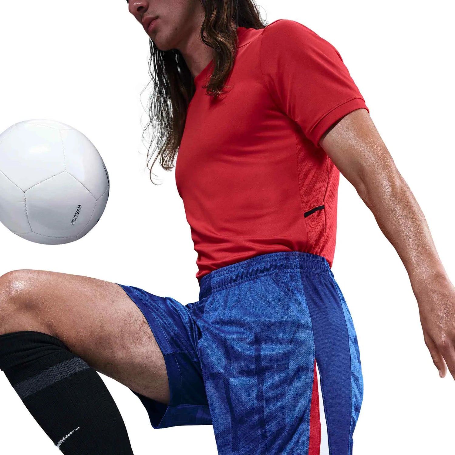 Nike 2025-26 Chelsea Men's Stadium Home Shorts (Detail 1)