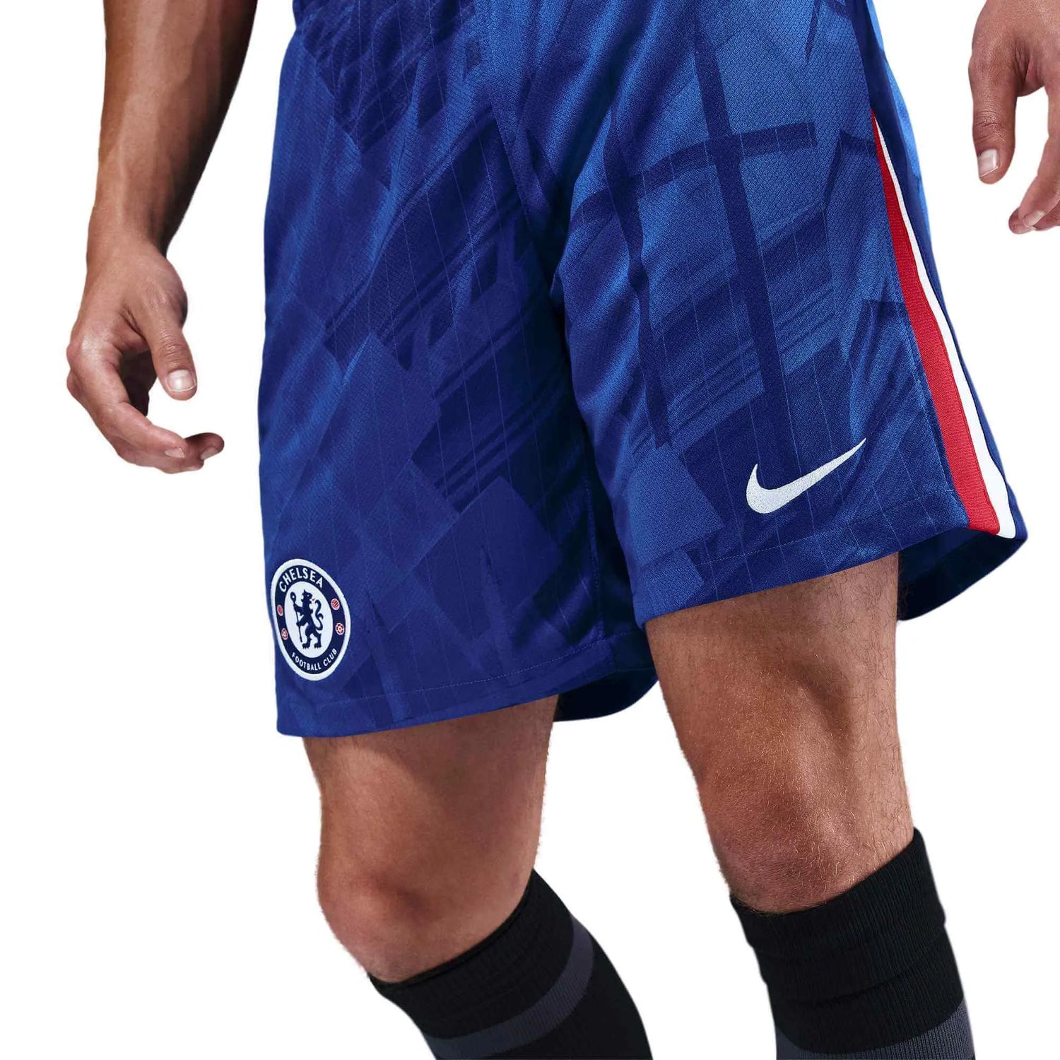 Nike 2025-26 Chelsea Men's Stadium Home Shorts (Front)