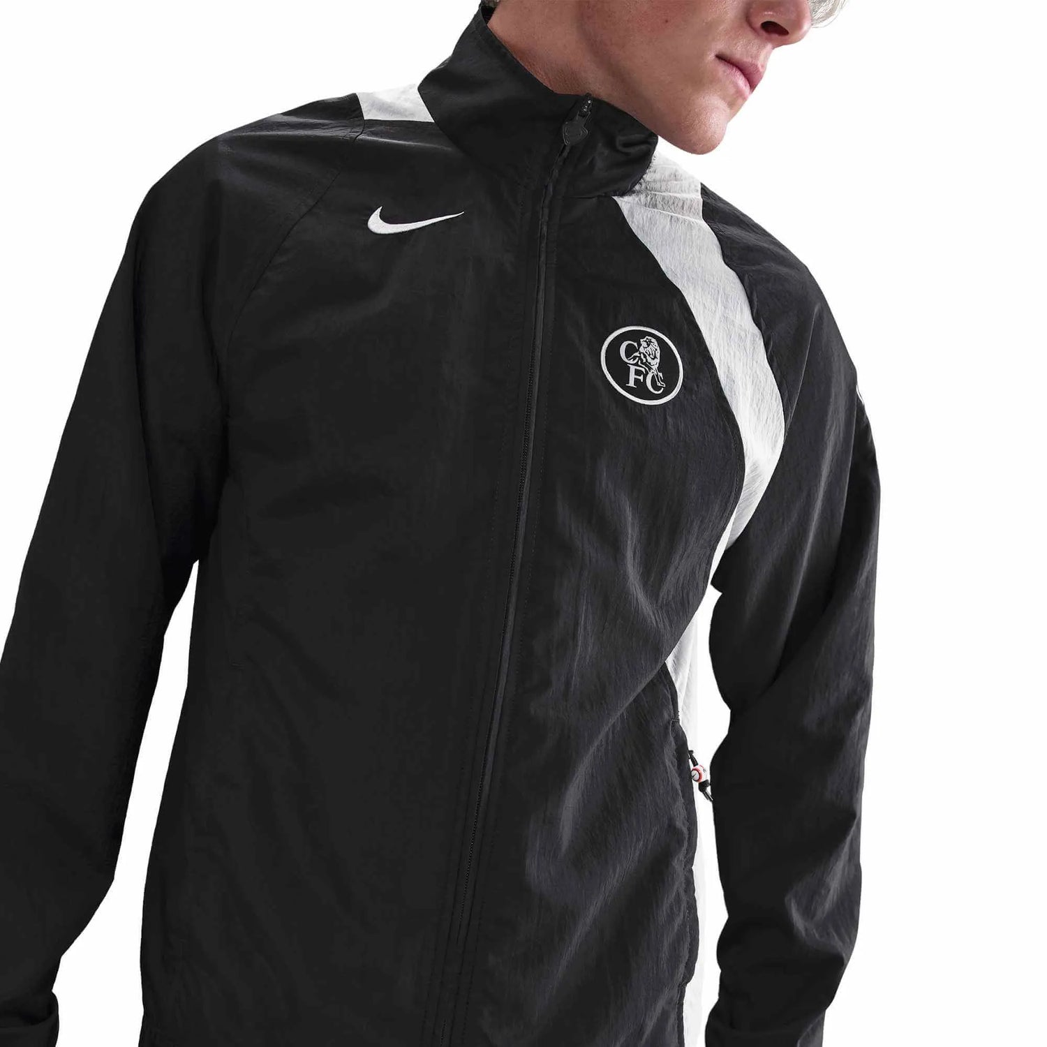 Nike 2025-26 Chelsea Men's T90 Track Jacket (Front)