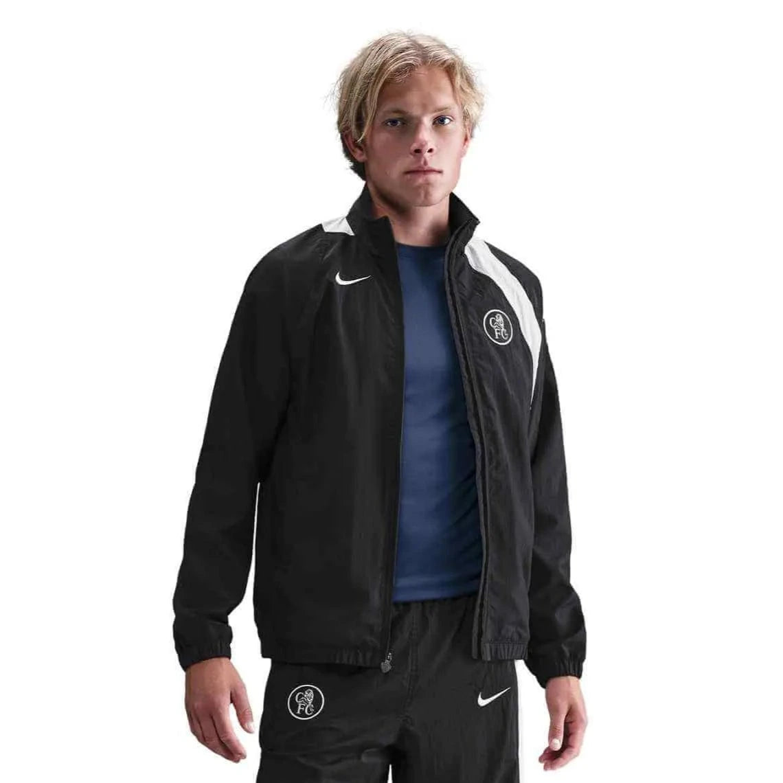 Nike 2025-26 Chelsea Men's T90 Track Jacket (Model - Front)