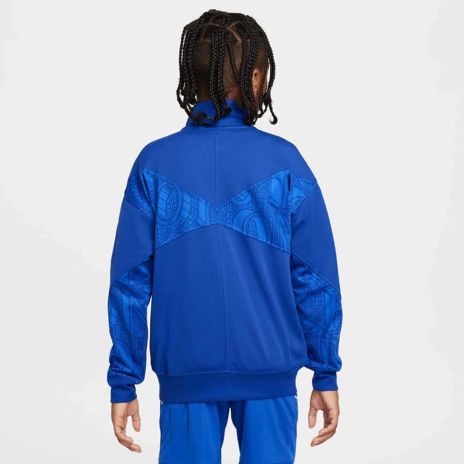 Nike 2025-26 Chelsea Youth Academy Pro Anthem Jacket (Model - Back)