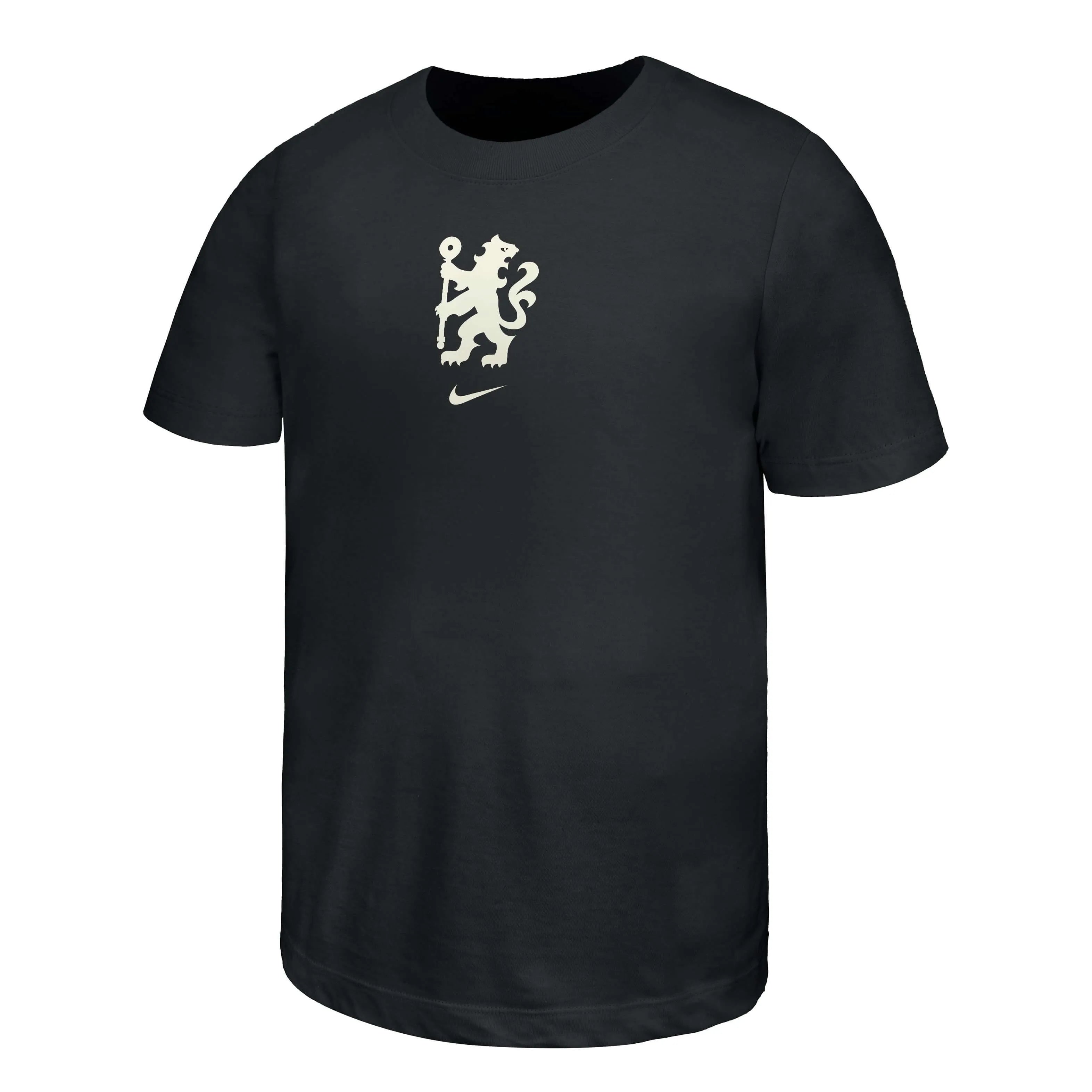 Nike 2025-26 Chelsea Youth Core Short-Sleeve Tee (Front)