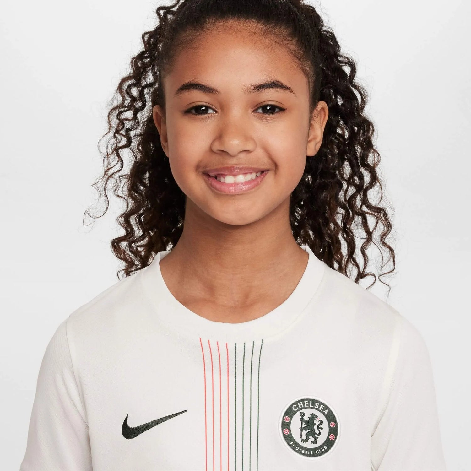 Nike 2025-26 Chelsea Youth Stadium Away Soccer Jersey (Detail 1)