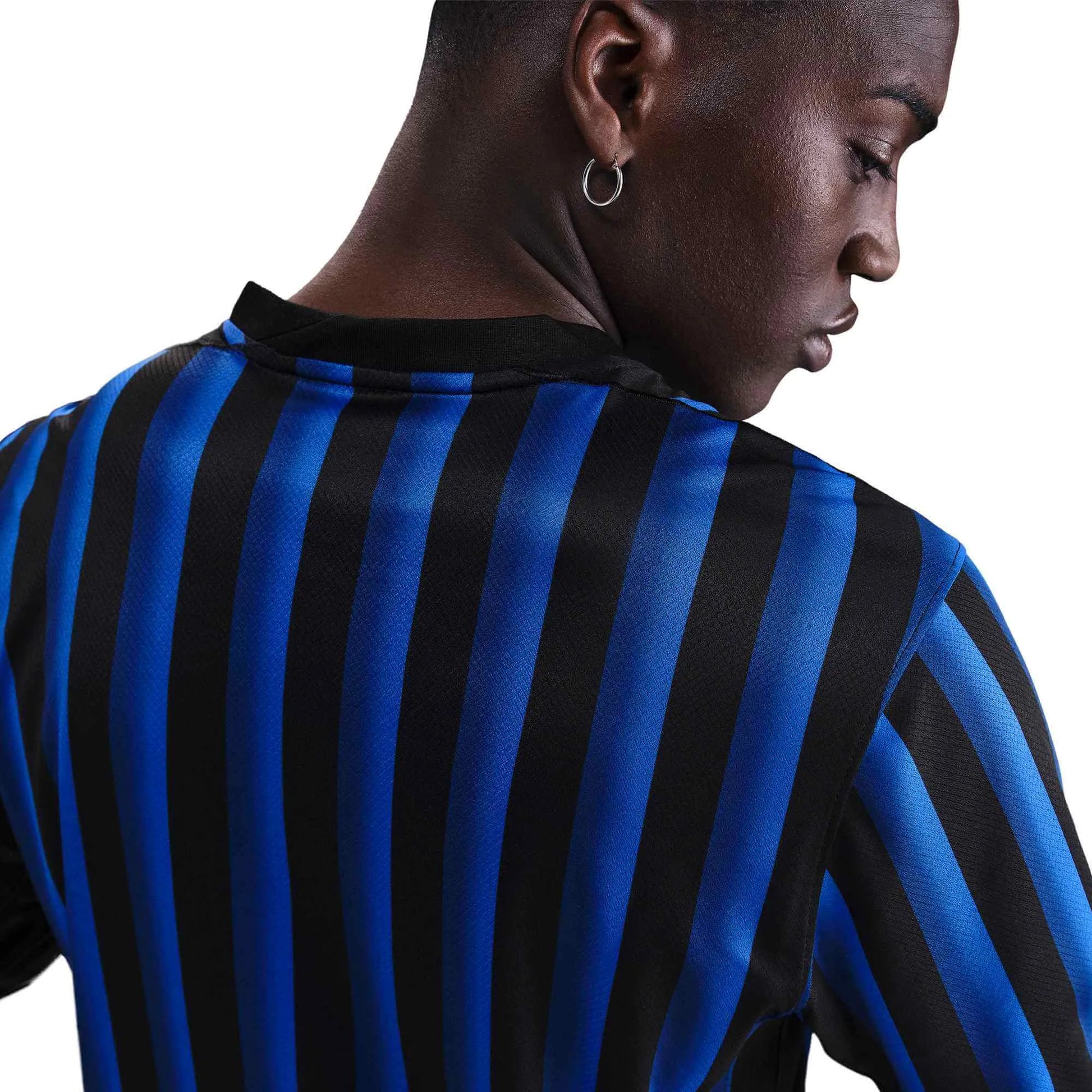 Nike 2025-26 Inter Milan Men's Stadium Home Soccer Jersey (Detail 3)
