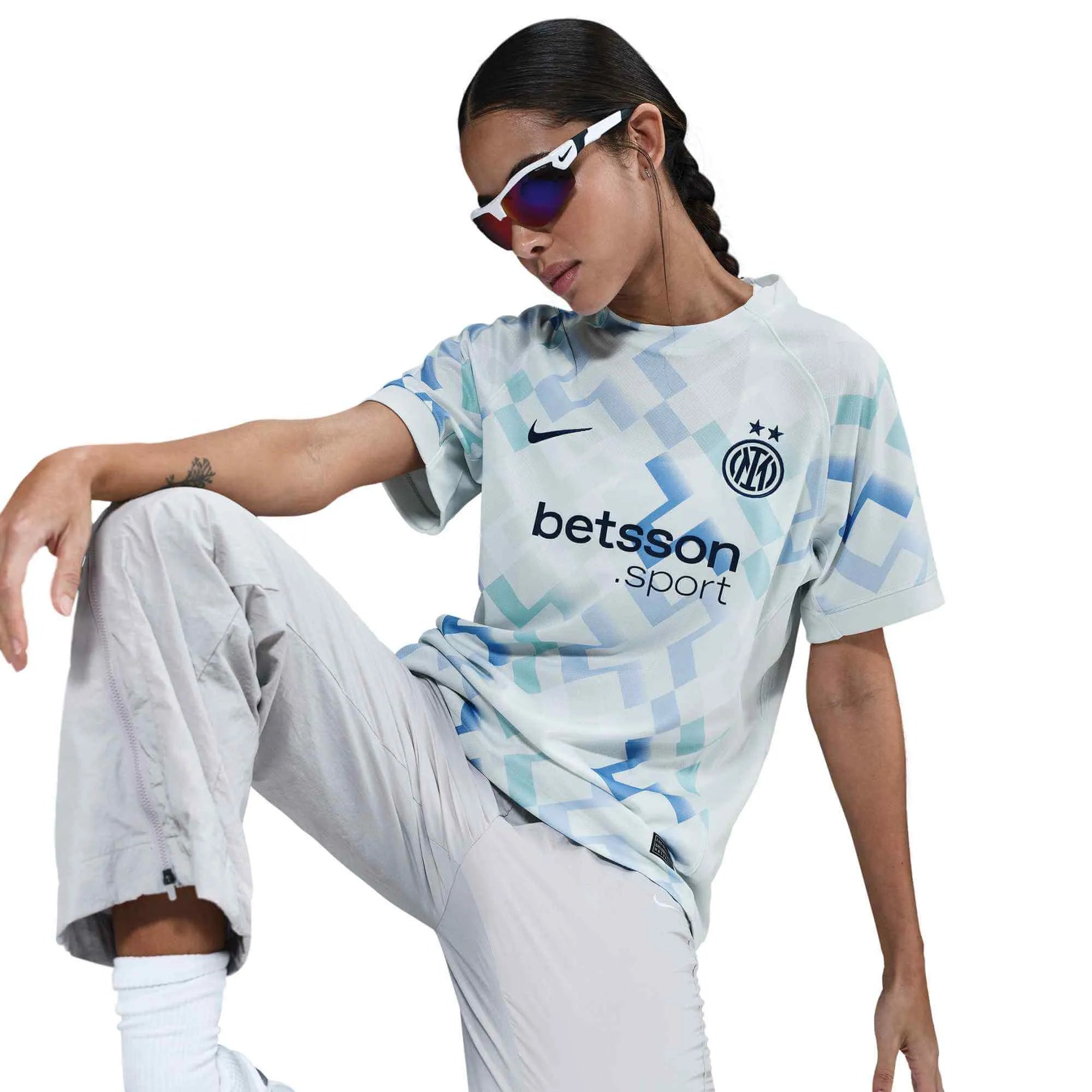 Nike 2025-26 Inter Milan Women's Stadium Away Soccer Jersey (Detail 2)