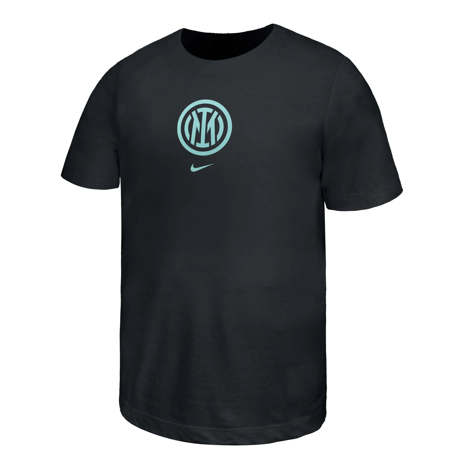 Nike 2025-26 Inter Milan Youth Core Short-Sleeve Tee (Front)
