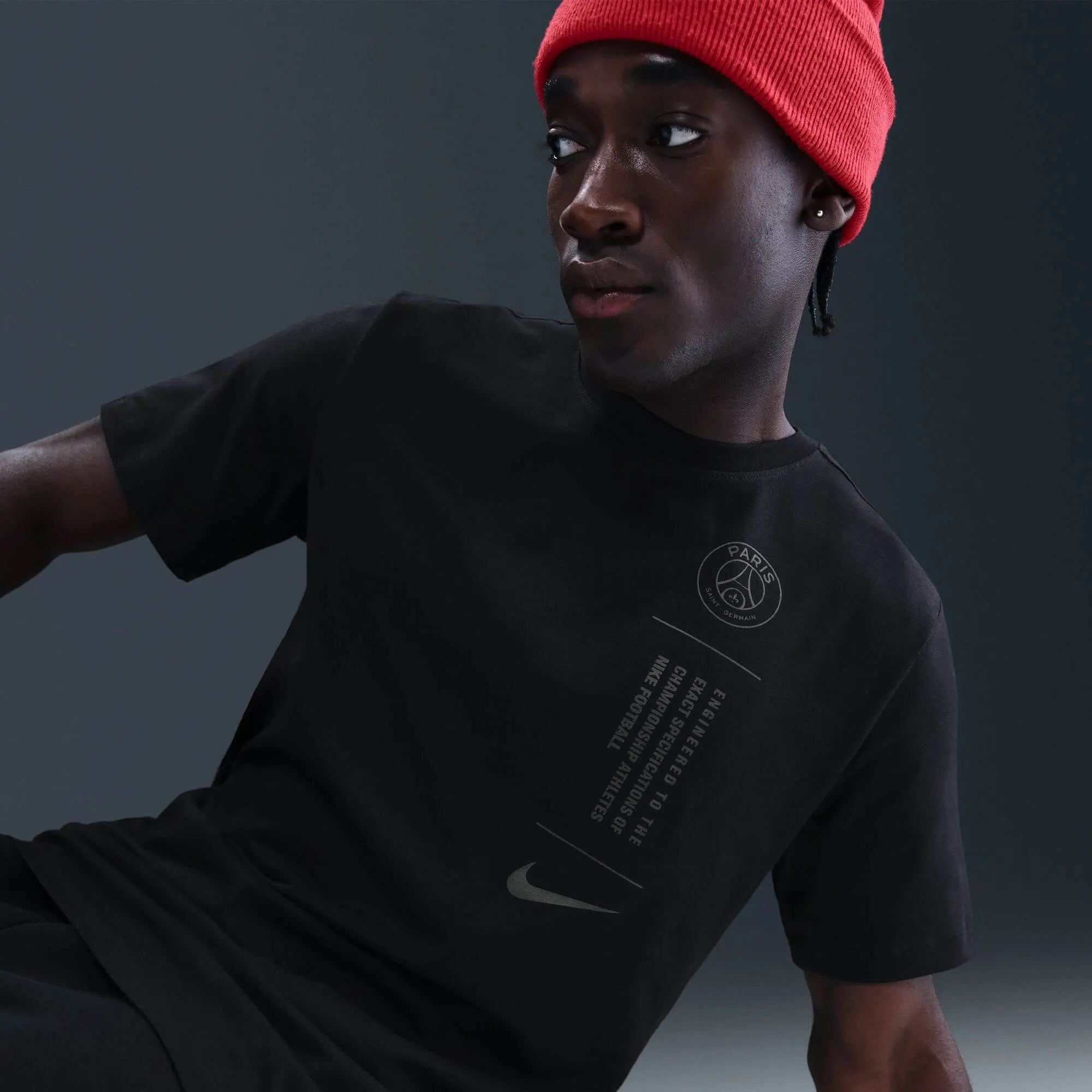 Nike 2025-26 PSG Men's Football Tee (Side)