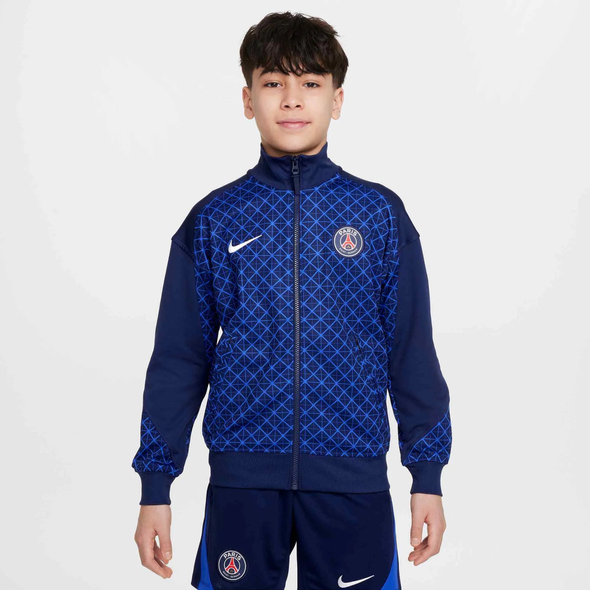 Nike 2025-26 PSG Youth Academy Pro Anthem Jacket (Model - Front)