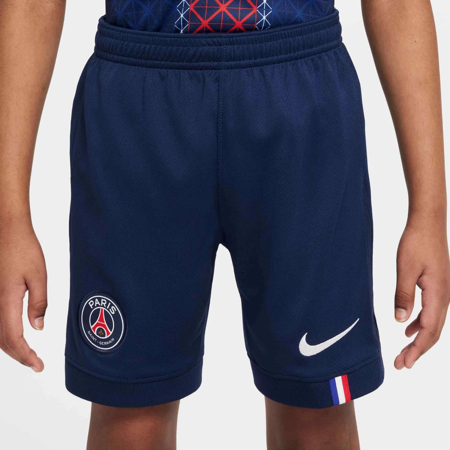 Nike 2025-26 PSG Youth Stadium Home Shorts (Front)
