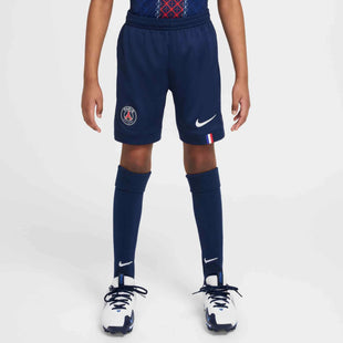 Nike 2025-26 PSG Youth Stadium Home Shorts (Model - Front)