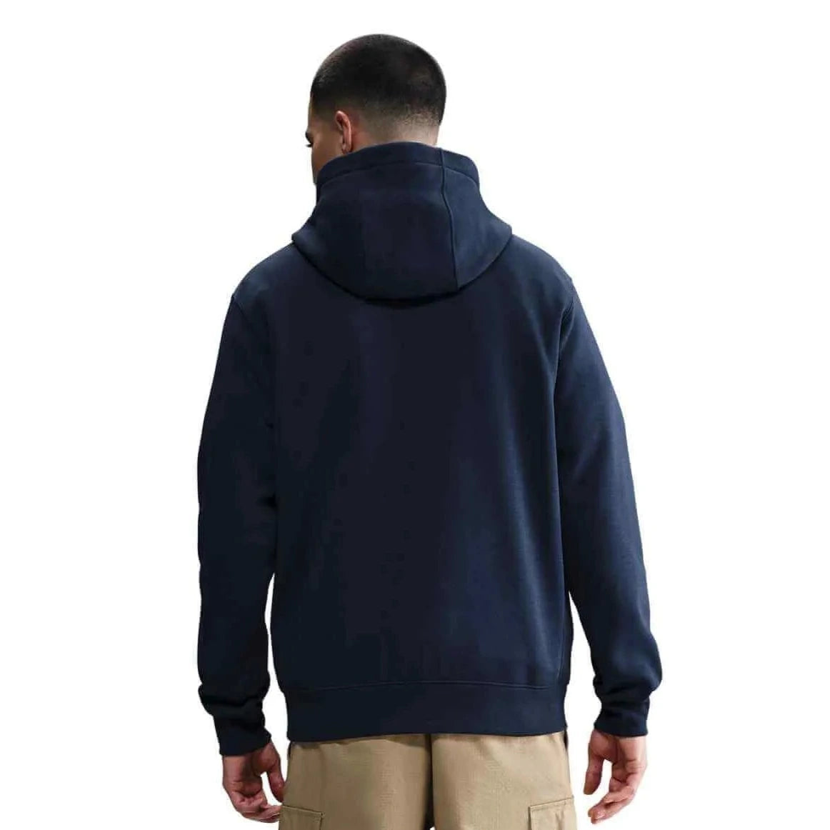 Nike 2025-26 Pumas Men's Club Fleece Pullover Hoodie (Model - Back)