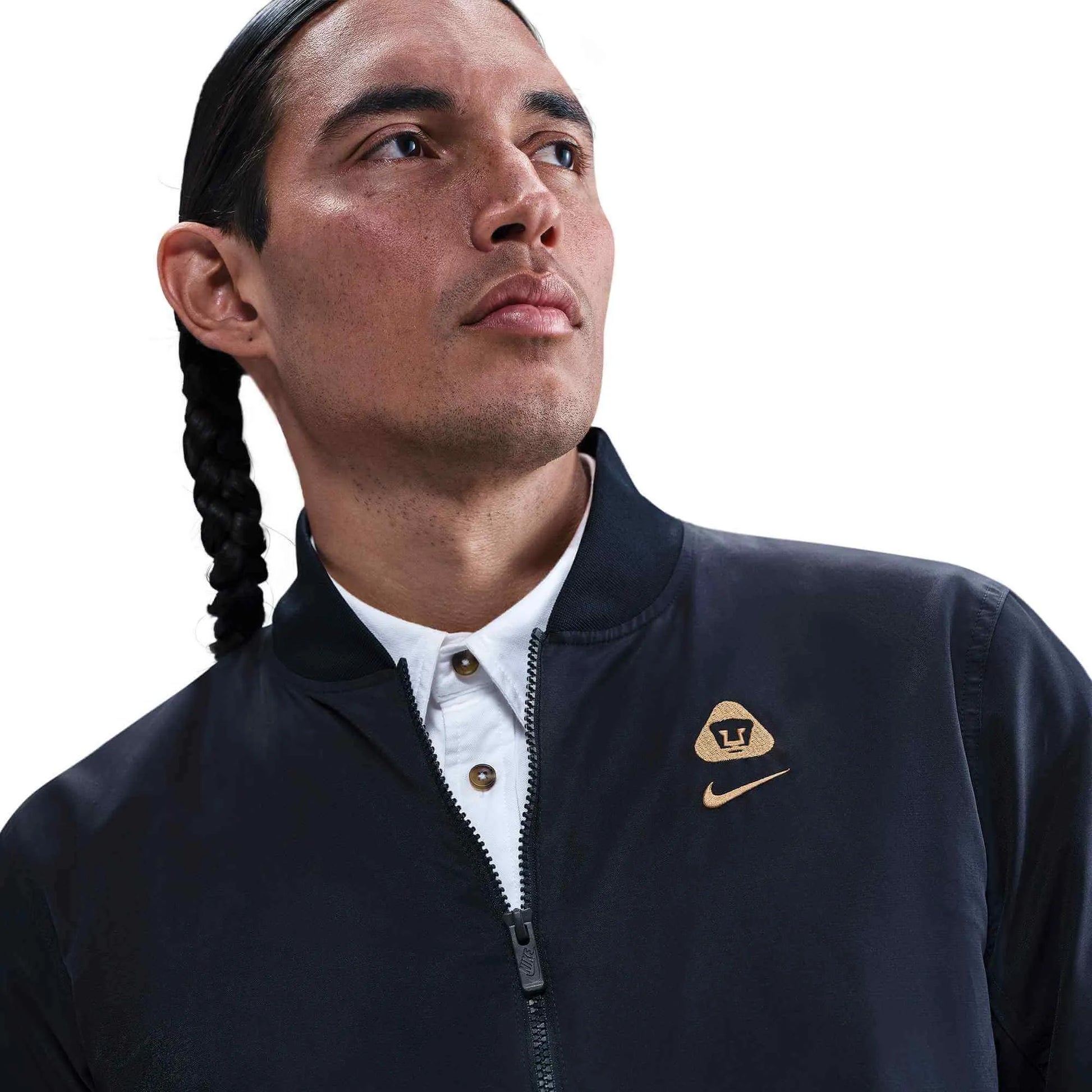 Nike 2025-26 Pumas Men's Club Woven Bomber Jacket (Detail 2)